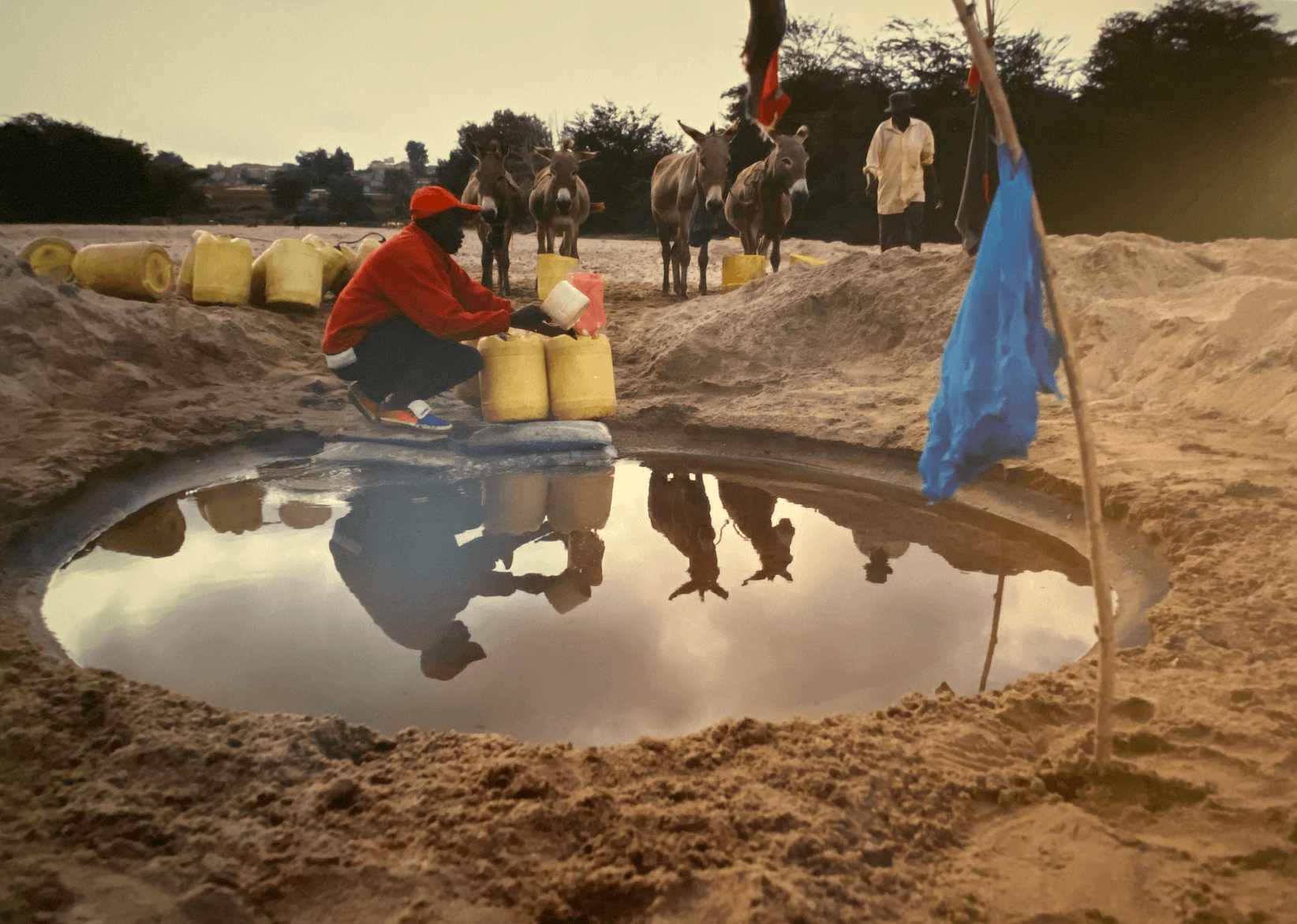 Greg Niemeyer, digital photo of Kenyans affected by changing water rights