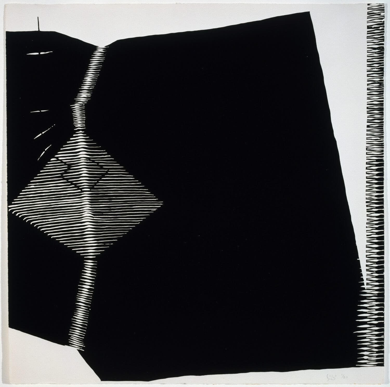 Untitled (Tamarind 961), Gego, lithograph, 1963, collection of the writer.jpeg