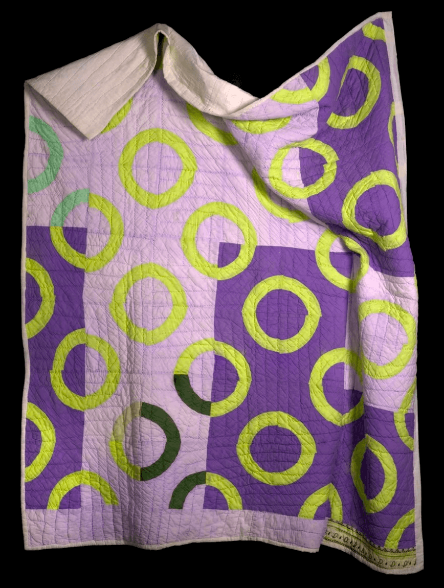 Quilt donated to the Met in honor of Amelia Peck