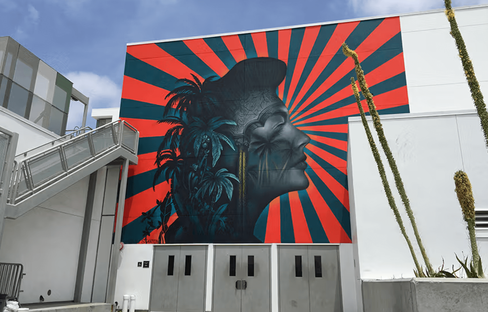 Lady of the Grove, before controversy, LA School District attempts to censor this mural 