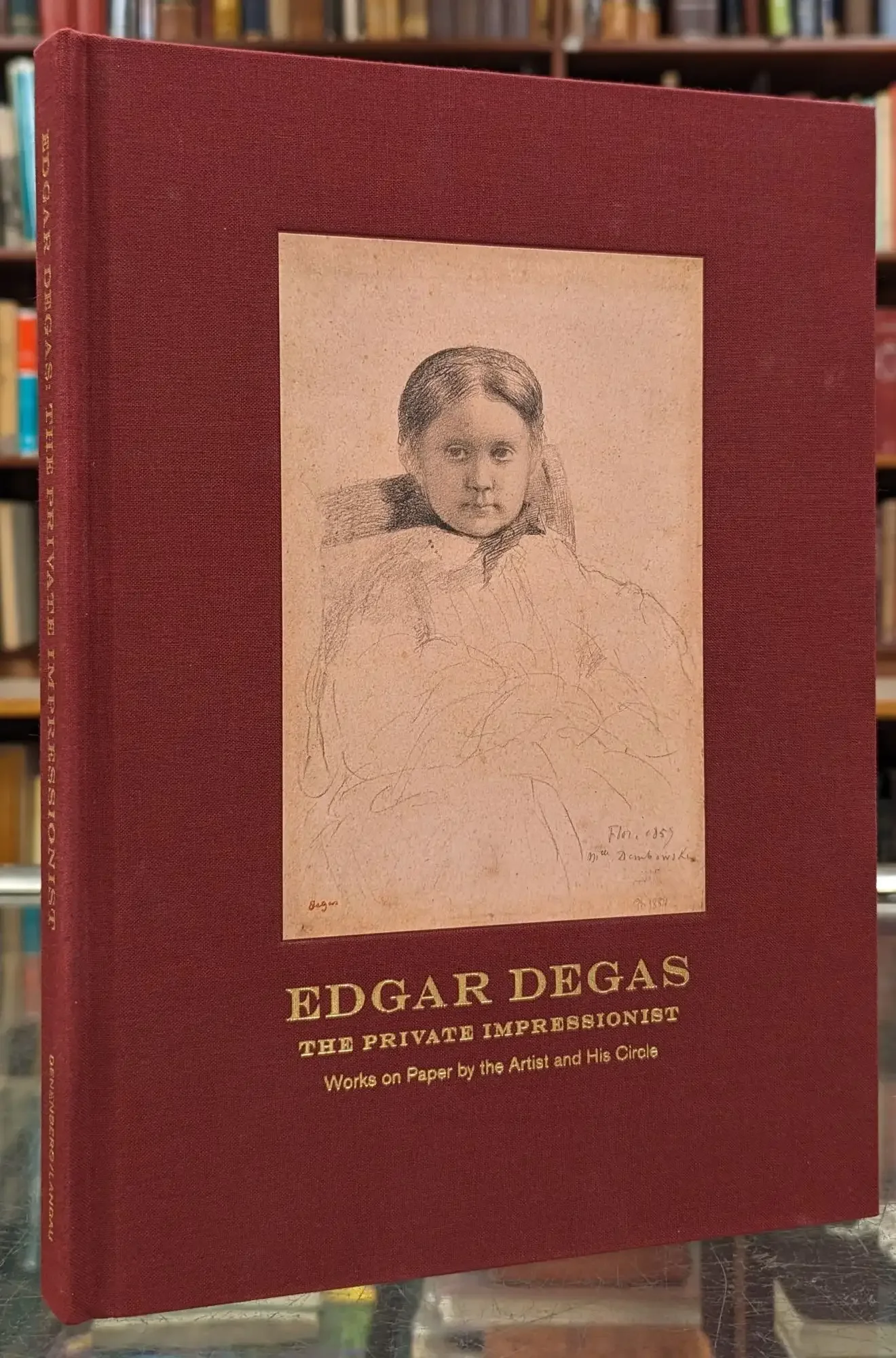 Catalog of Robert's collection of original Edgar Degas drawings