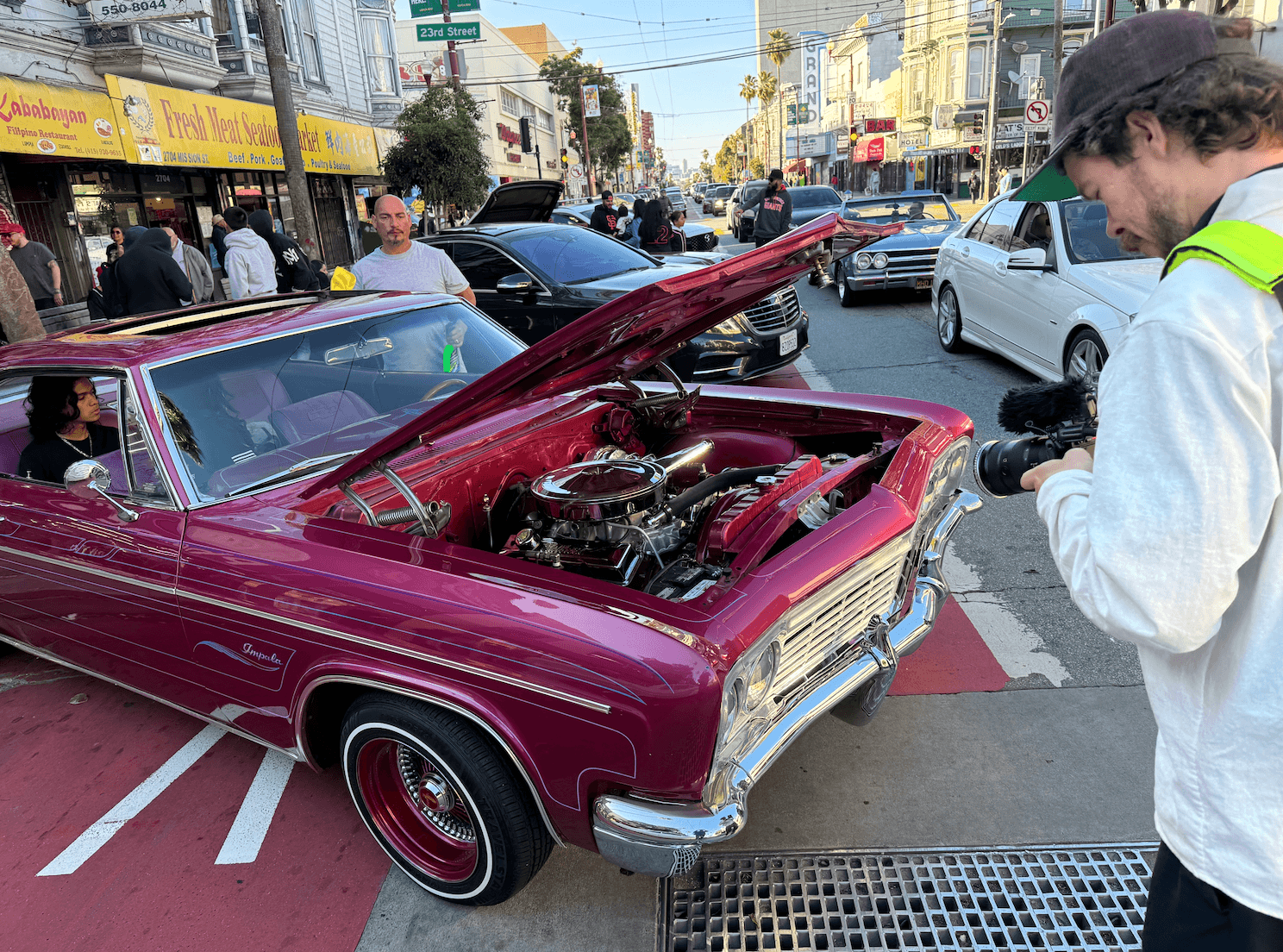 Lowriders in the Mission