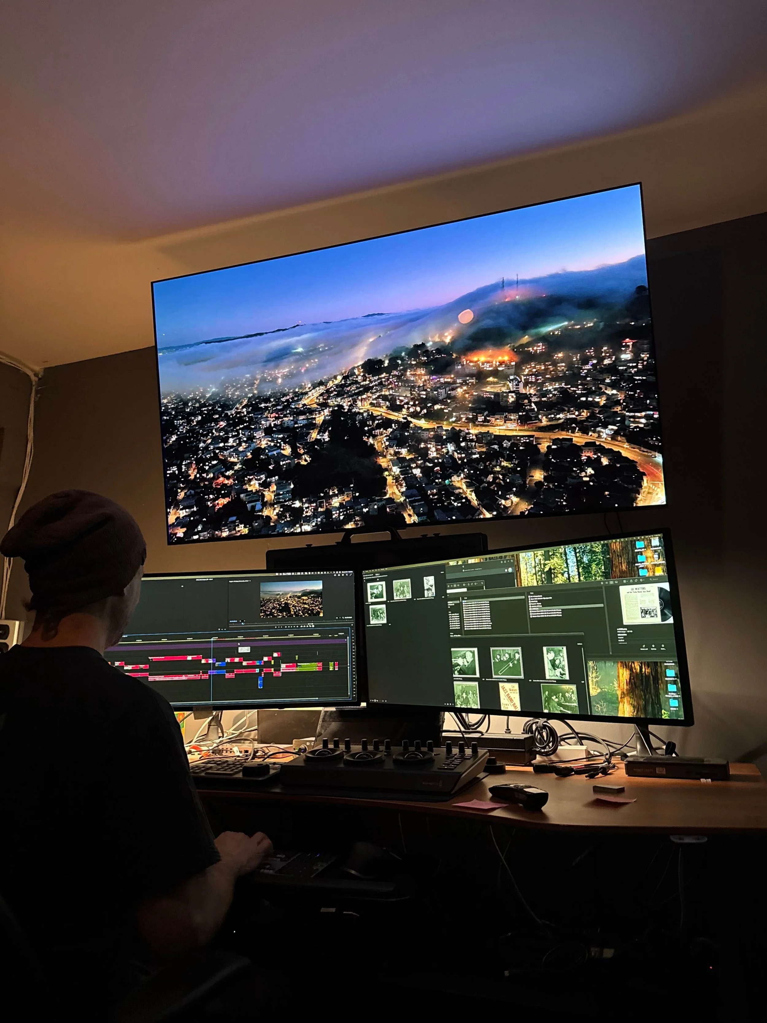 Adam Leao Editing San Francisco Rising 