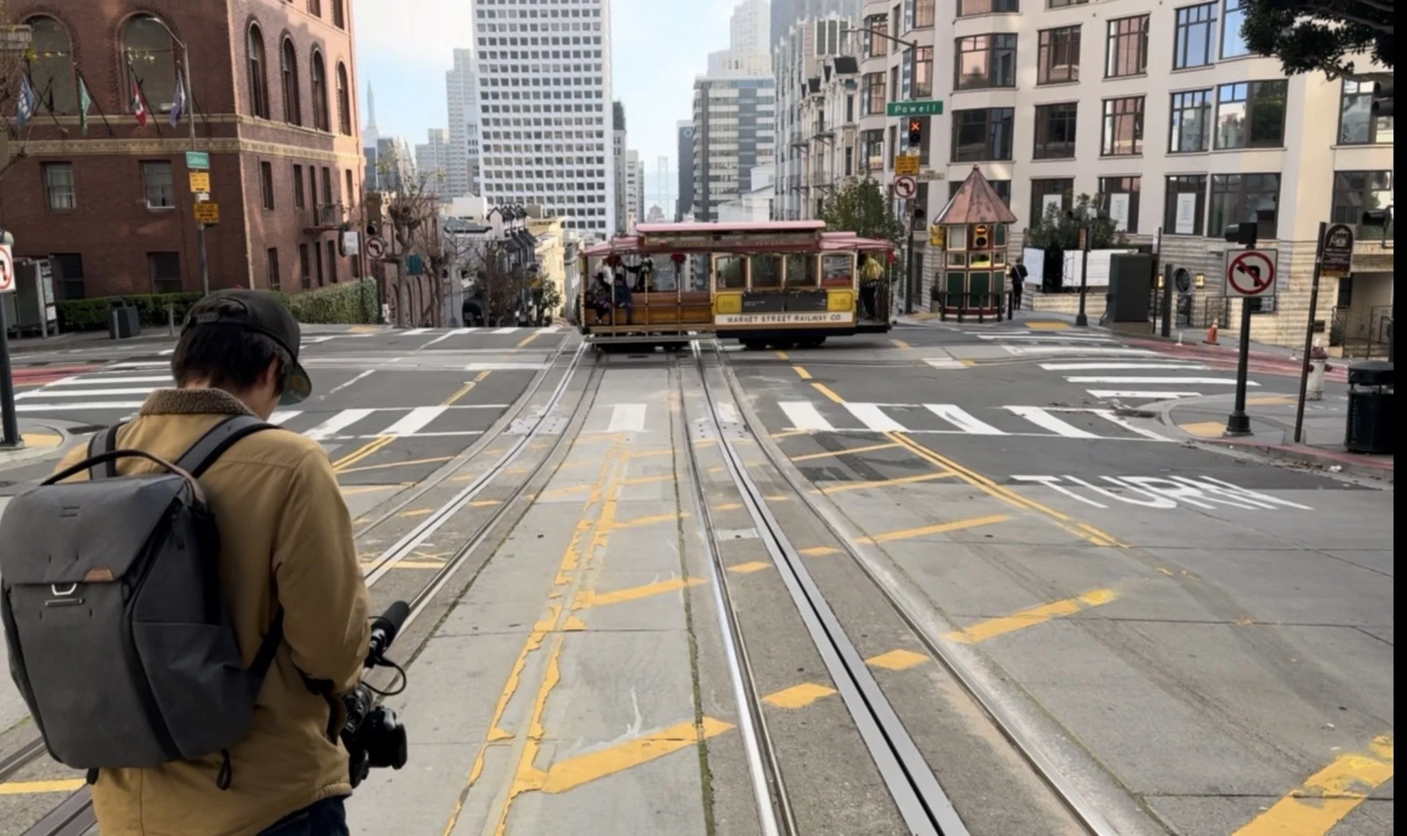 Filming on Location in San Francisco
