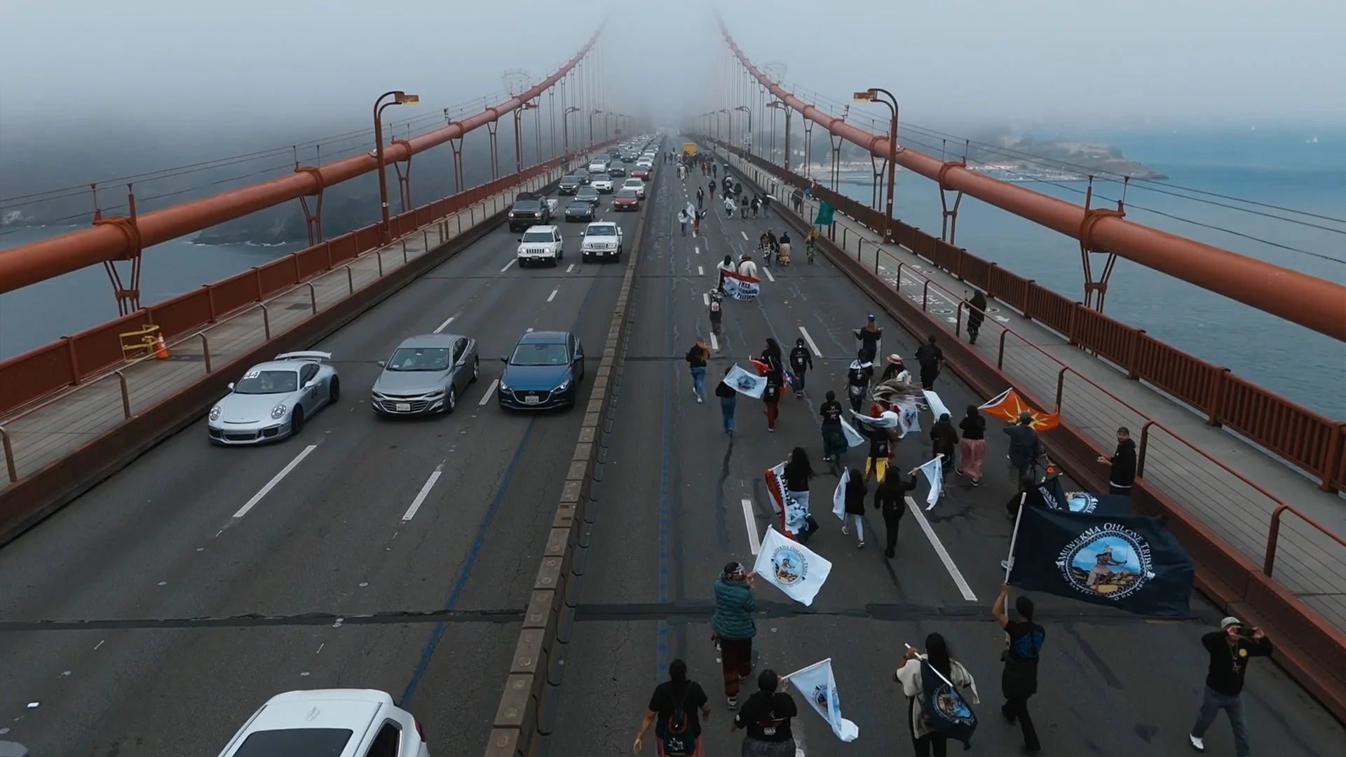 Muwekma Ohlone Golden Gate Bridge Crossing