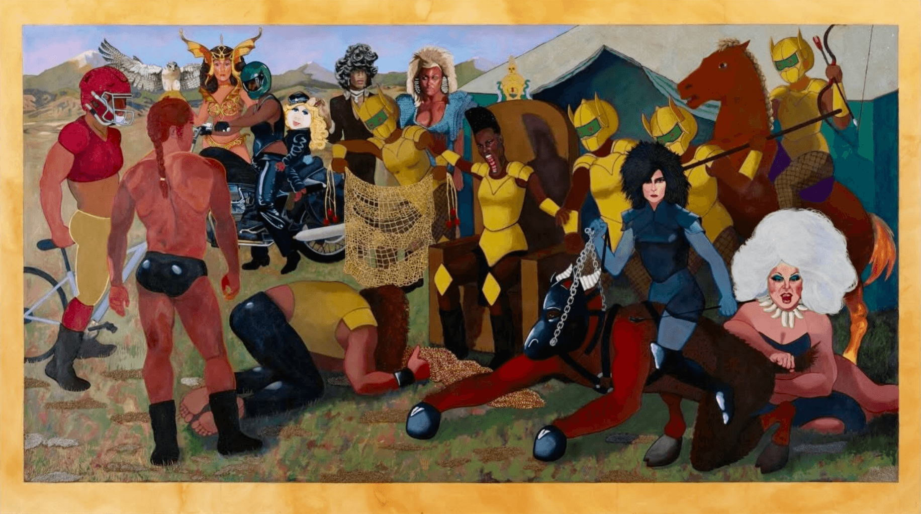 Grey Dey, Reckoning, an MFA thesis exhibition at the Krannert Art Museum