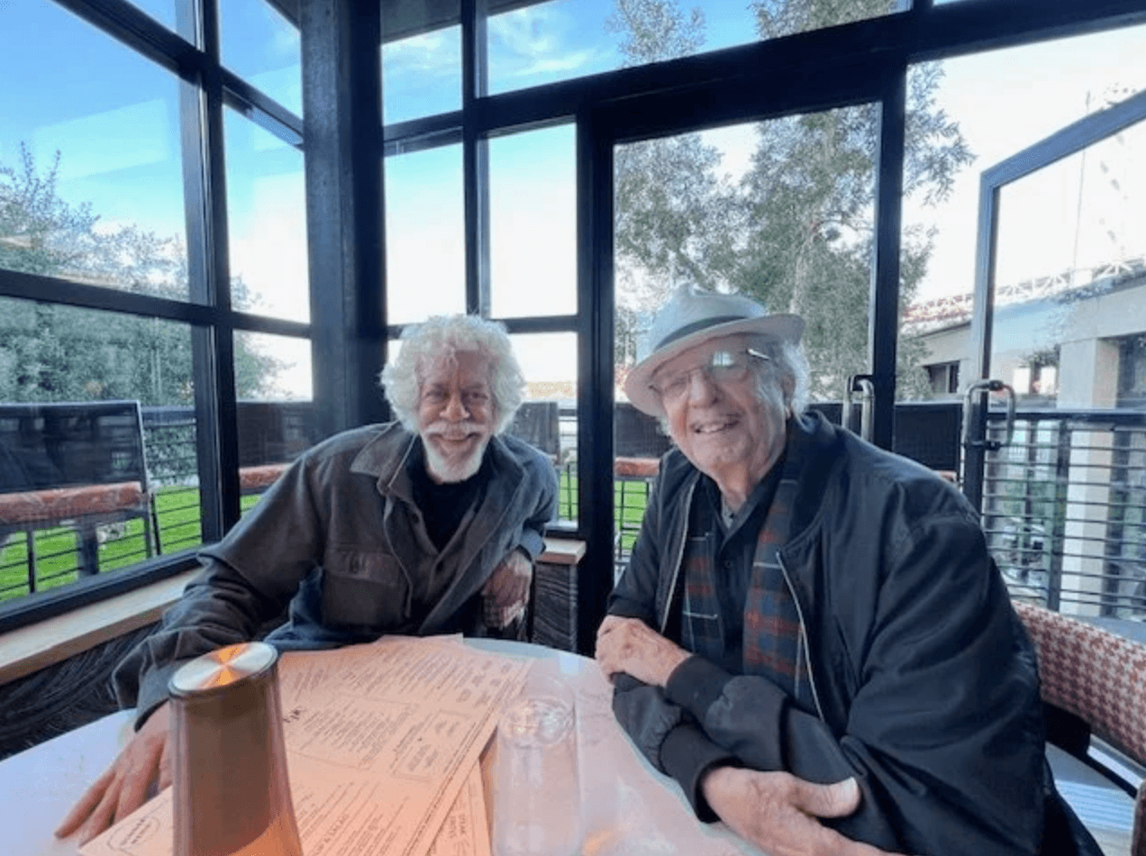 (L) John Held Jr. (R) Tom Marioni