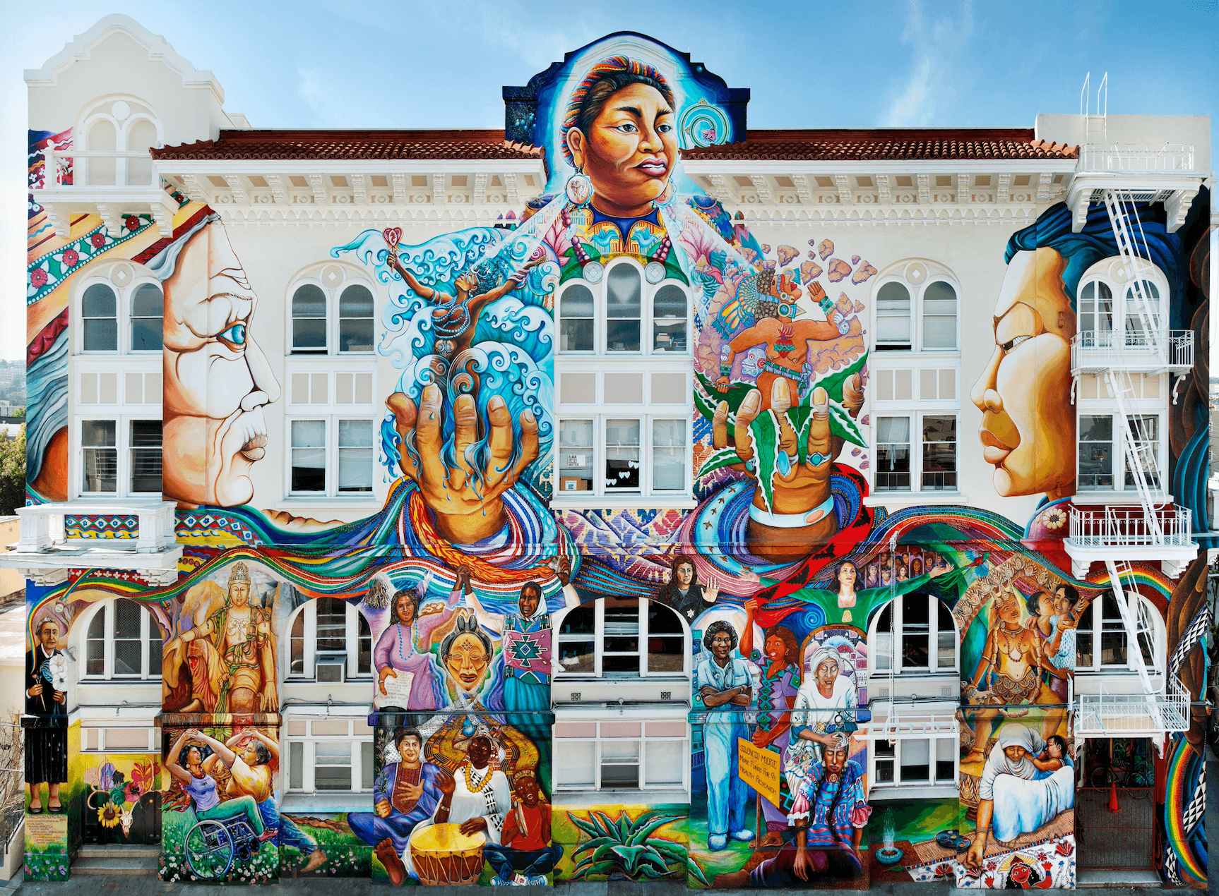 MAESTRAPEACE, Lapidge Street façade