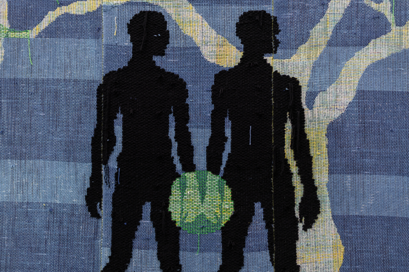 Diedrick Brackens, gather tender night, Yerba Buena Center for the Arts