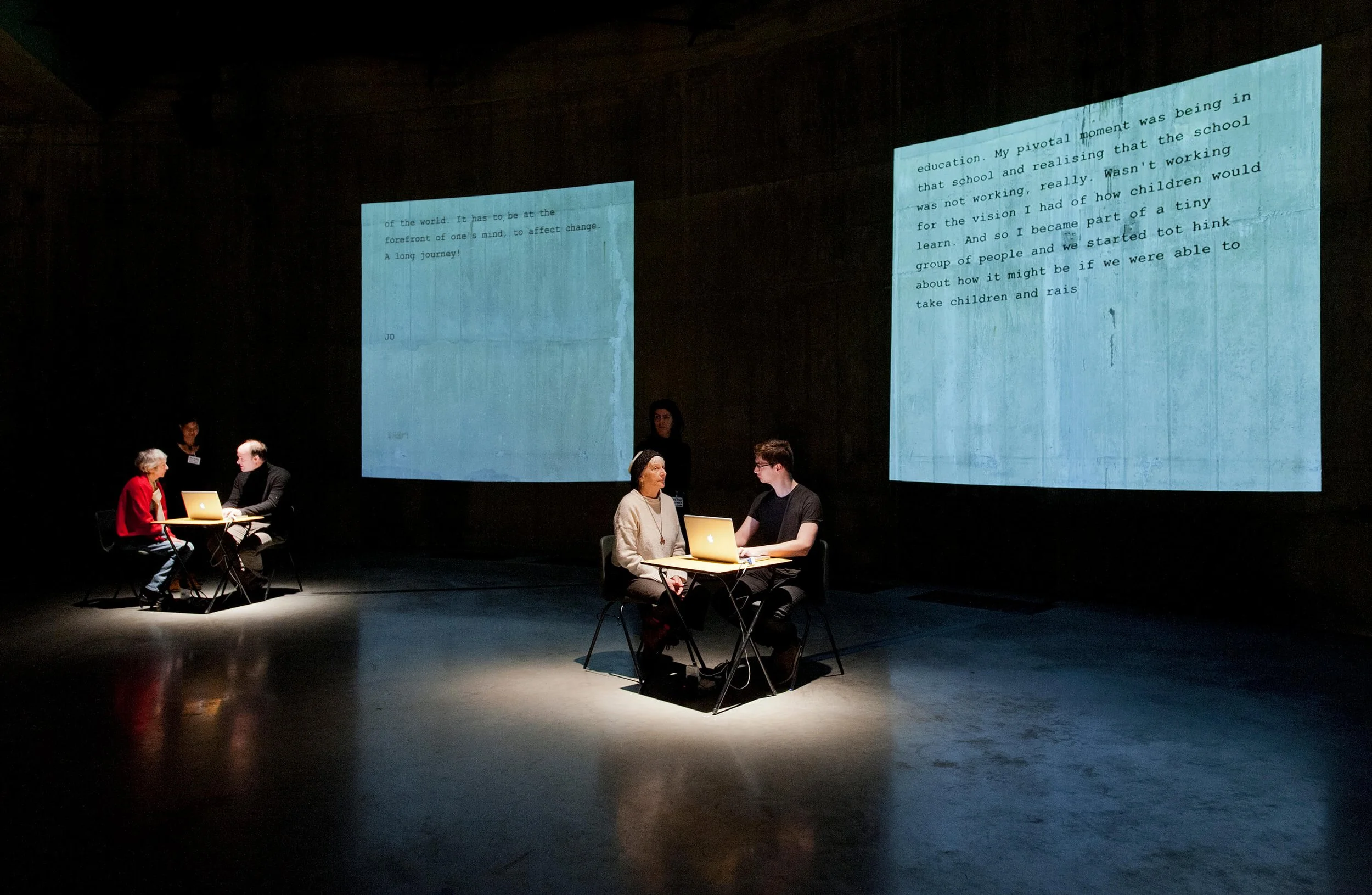Suzanne Lacy, Silver Action, 2013. Photo Courtesy of Tate Modern