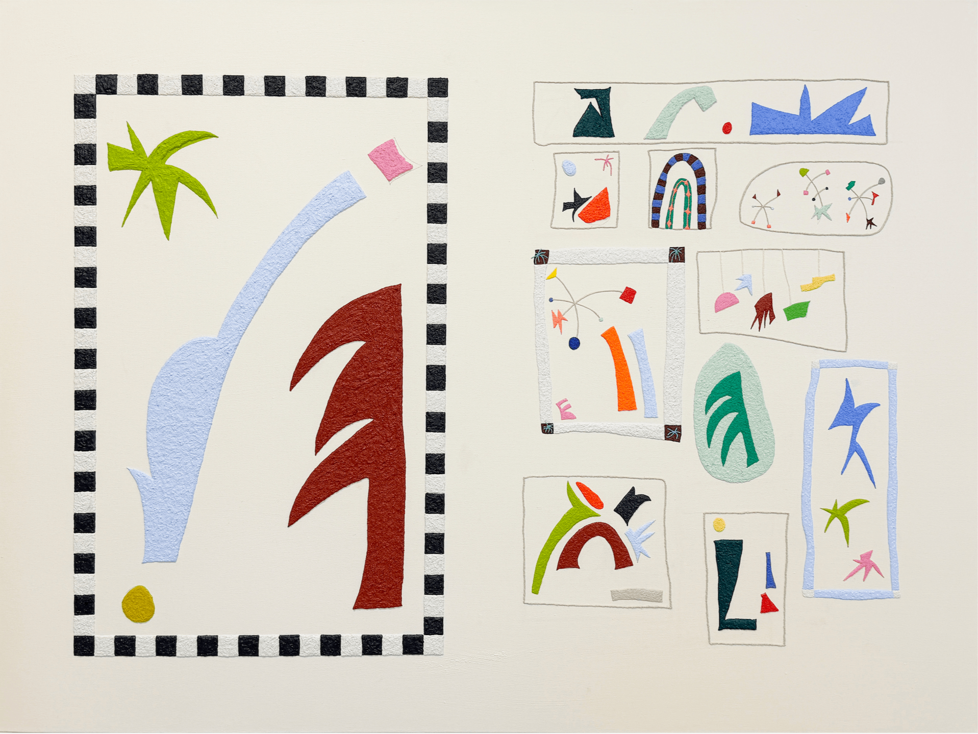 Michelle Fernandez, Paintings For Lou, And Friends Gallery