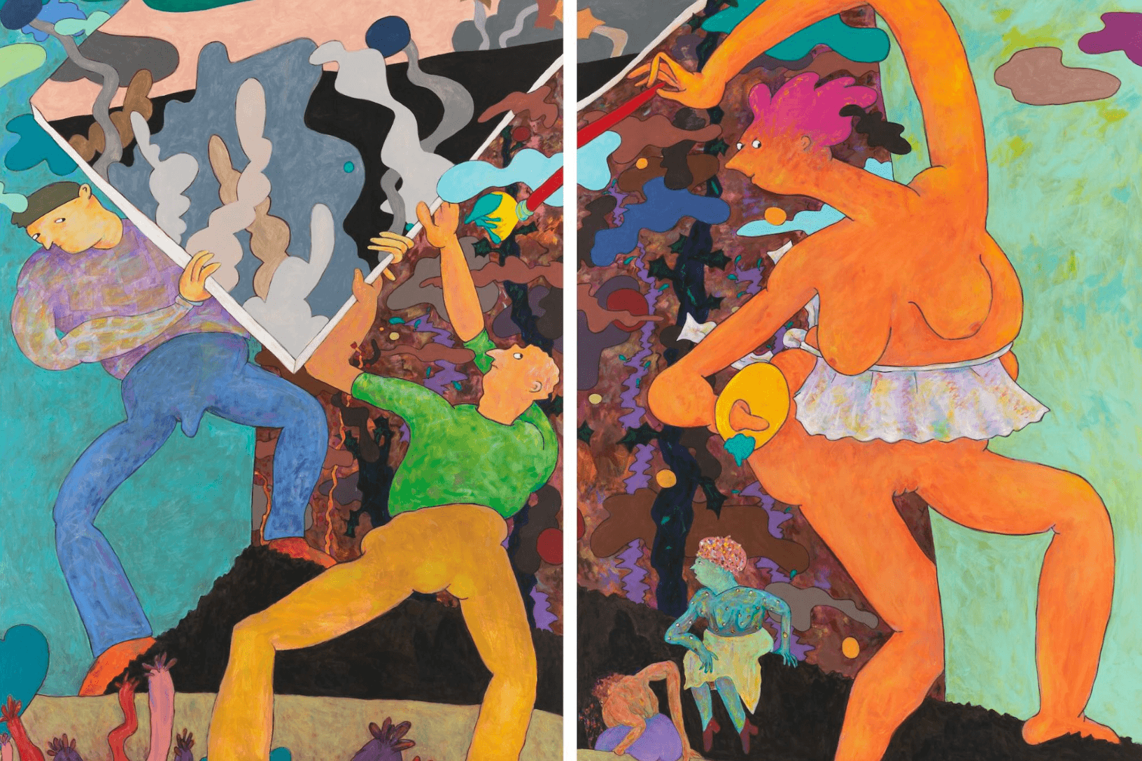 Gladys Nilsson, Gleefully Askew, the Crocker Museum