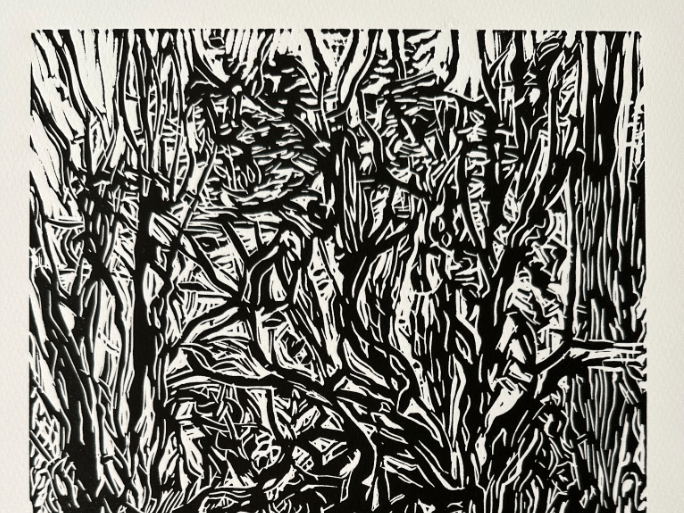STRYBING, William Bondy / Linocuts, Birdhouse Gallery