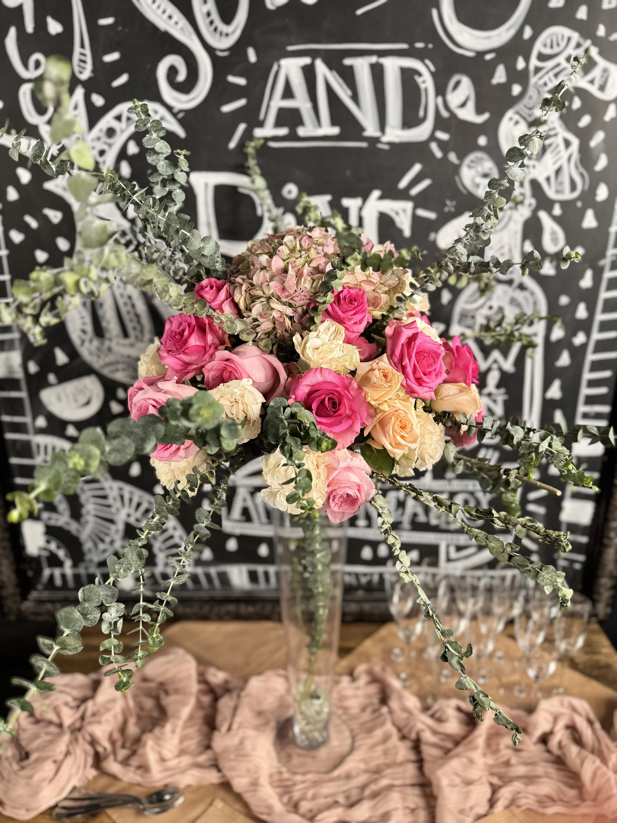 Large Rose Bouquet Centerpiece in Morristown NJ