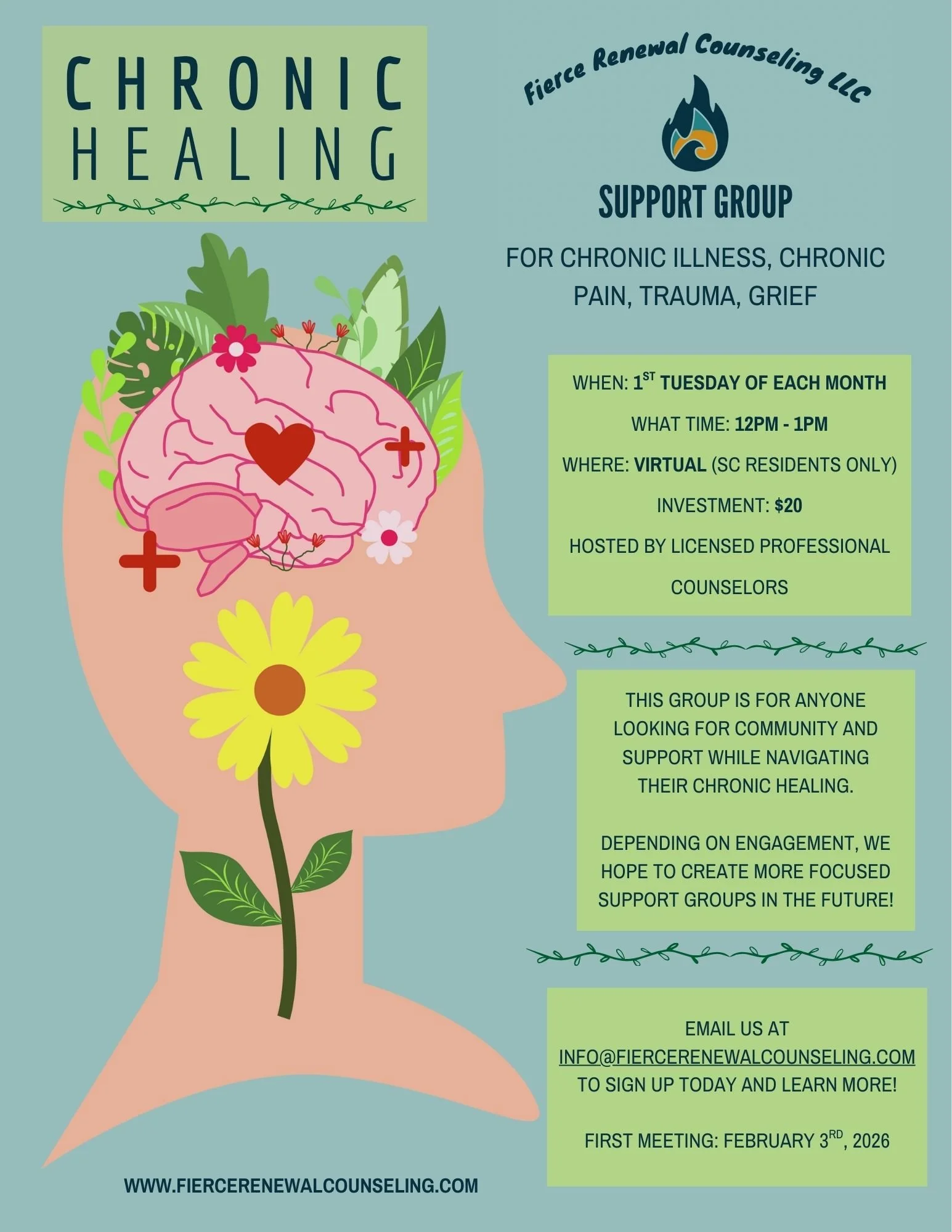 Chronic Healing Support Group