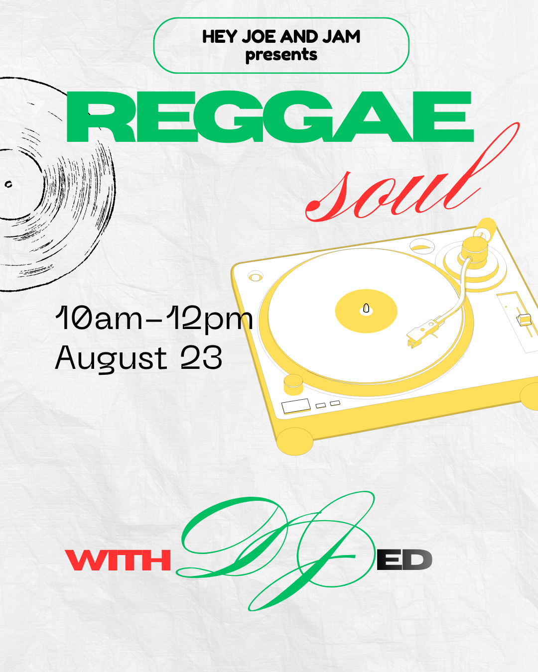 Reggae & Soul with DJ Ed