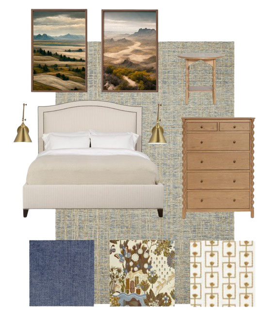 Bedroom interior design plan