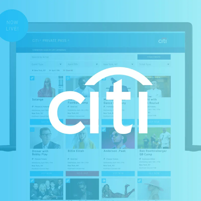 Citi Private Pass Redesign