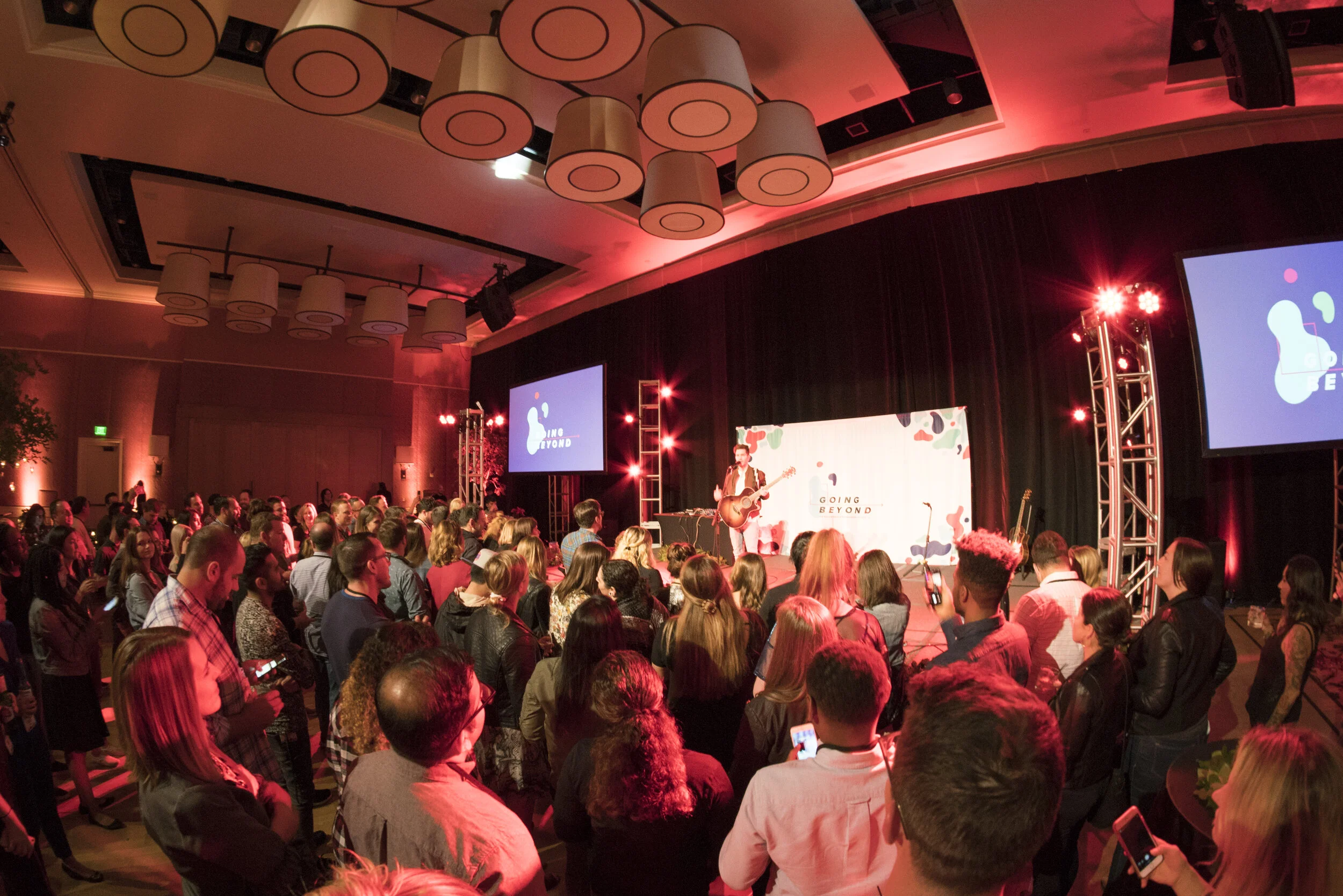 Andy Grammar Performing at Going Beyond
