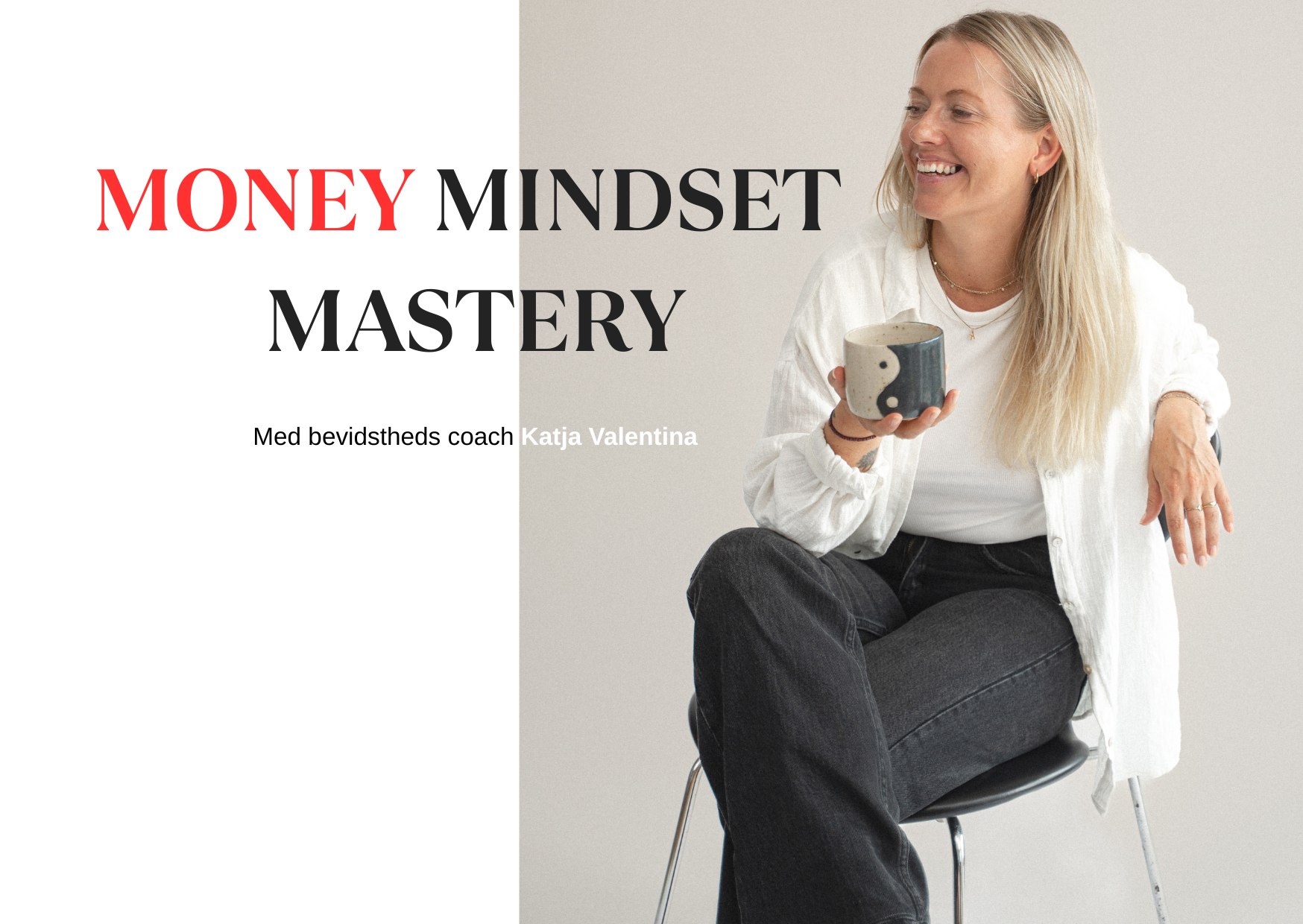 Mit Money Mindset Mastery online kursus hjælper dig med at opløse dine penge blokeringer og manifestere et større økonomisk overflod
