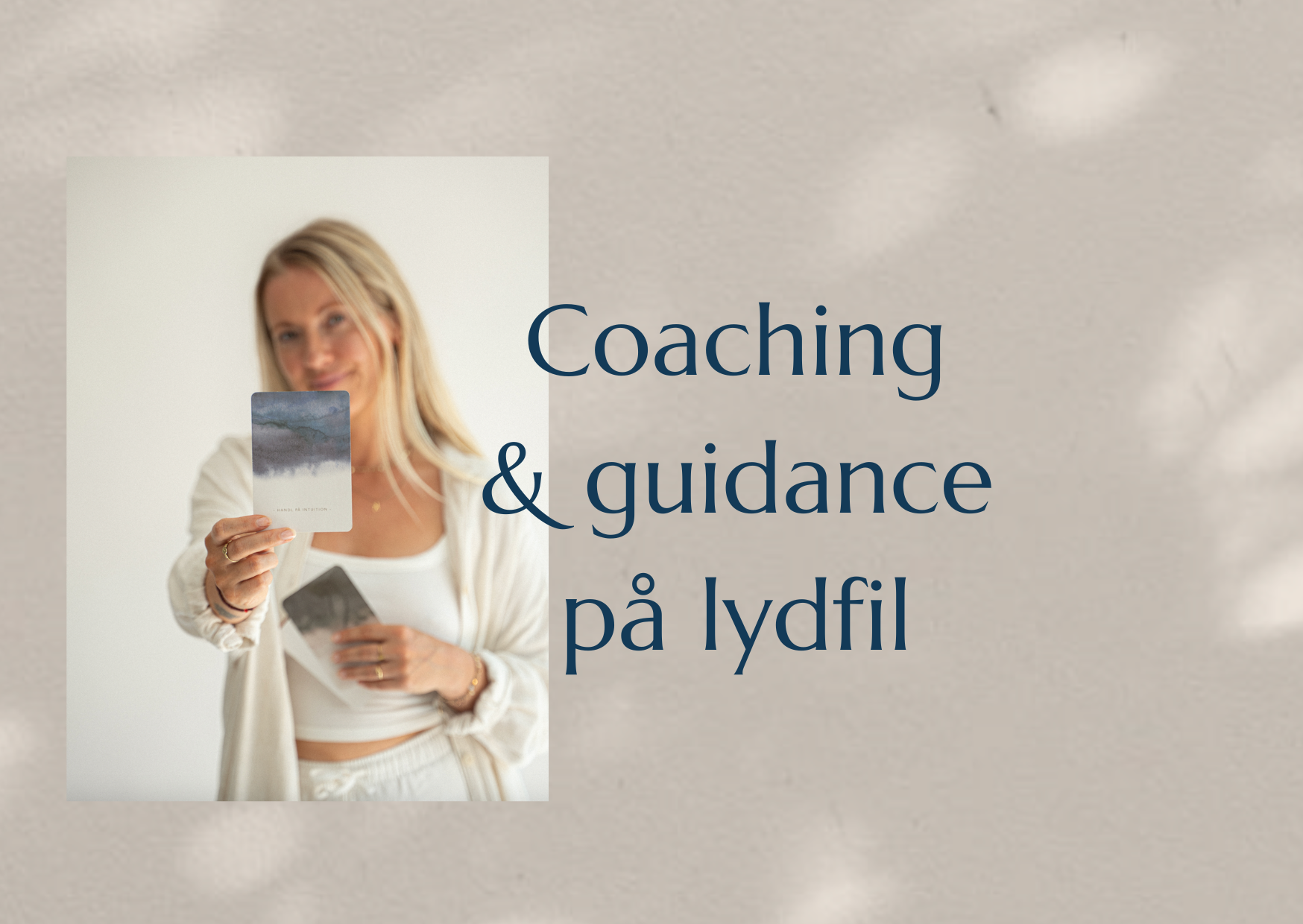 Coaching Guidance via lydfil