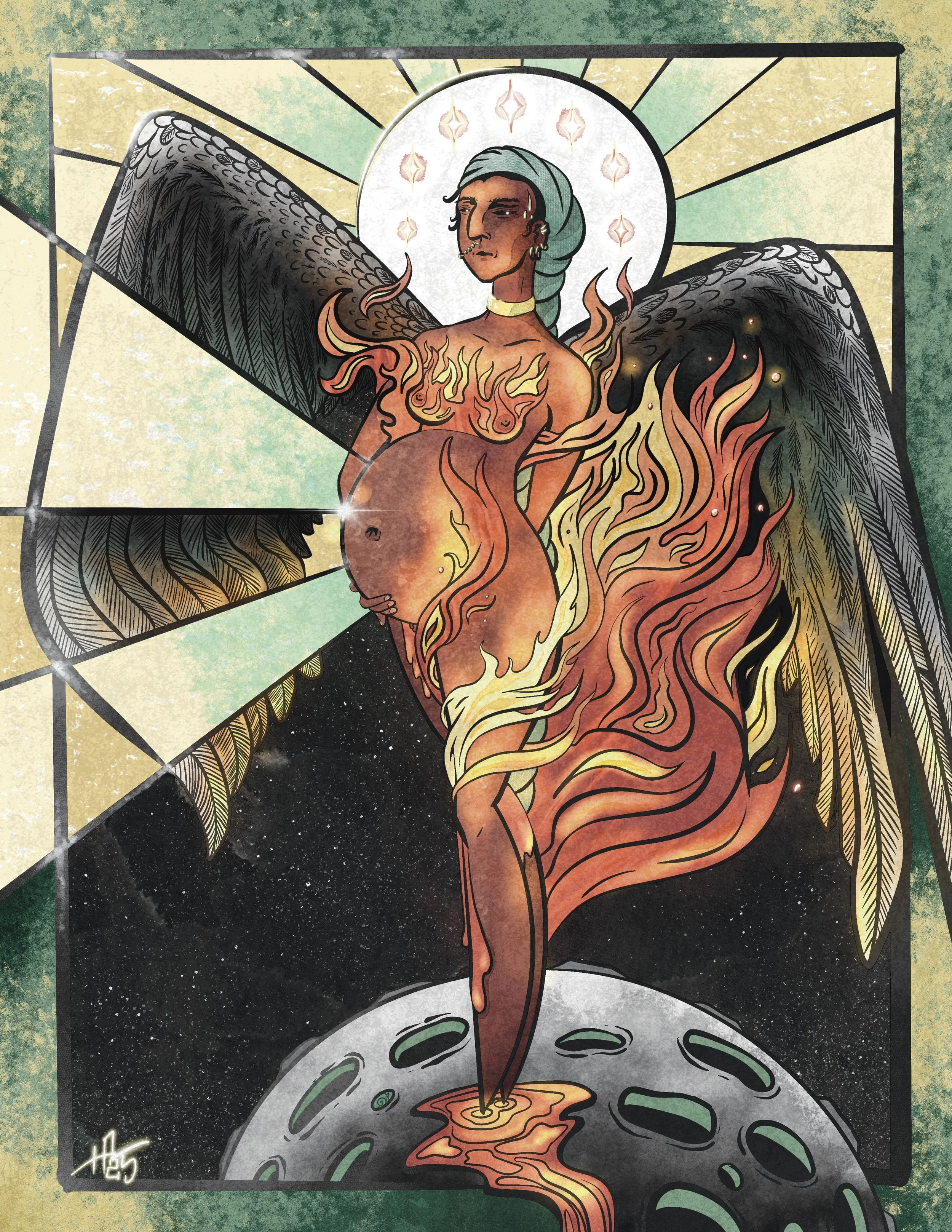 The Woman Clothed With the Sun - Digital