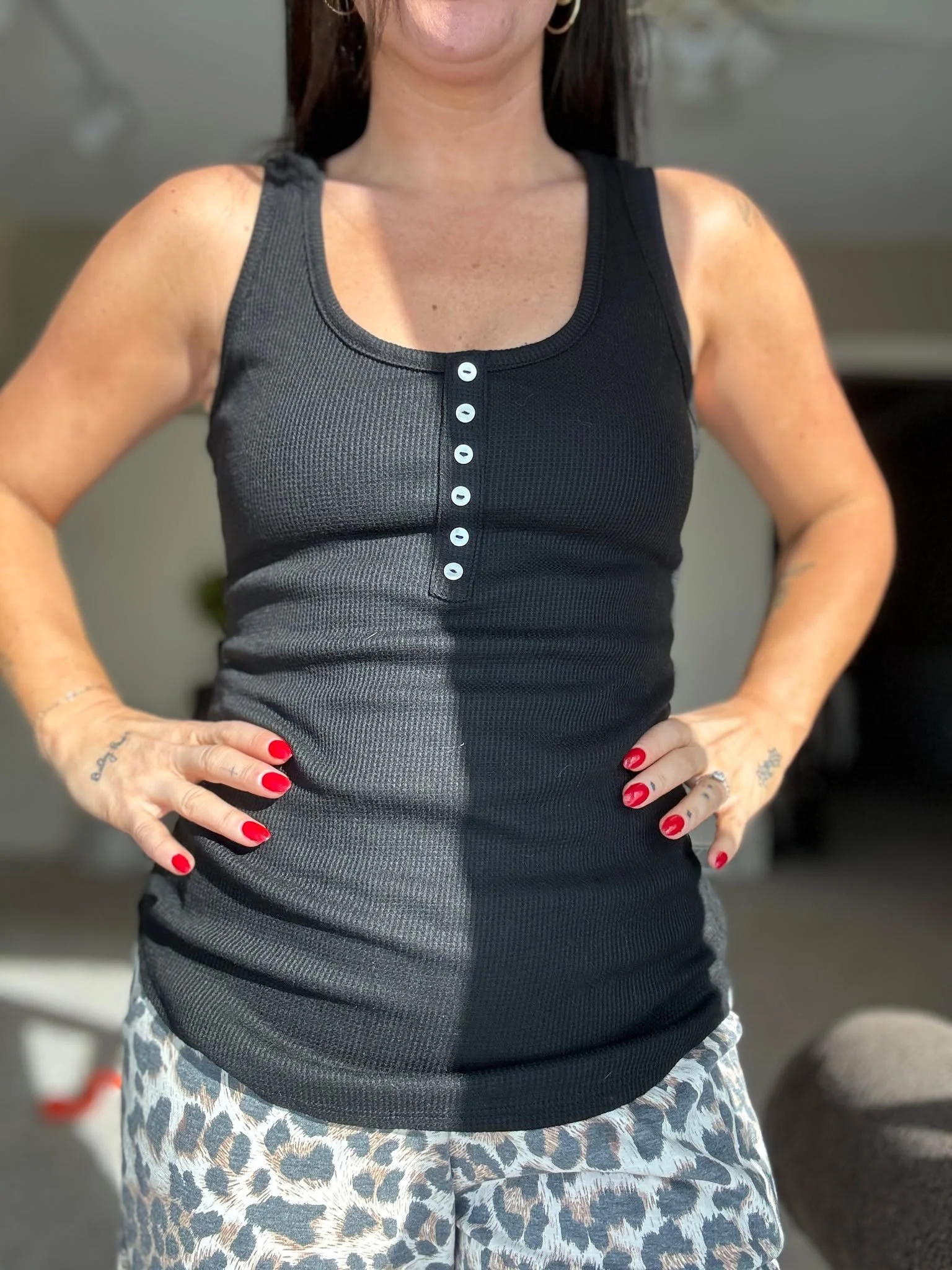 Cute &amp; casual Summer outfit! 🐆 $44 for the pants &amp; shirt and available in S-XL! Grab it here 👉 https://shorturl.at/Y9Vyf