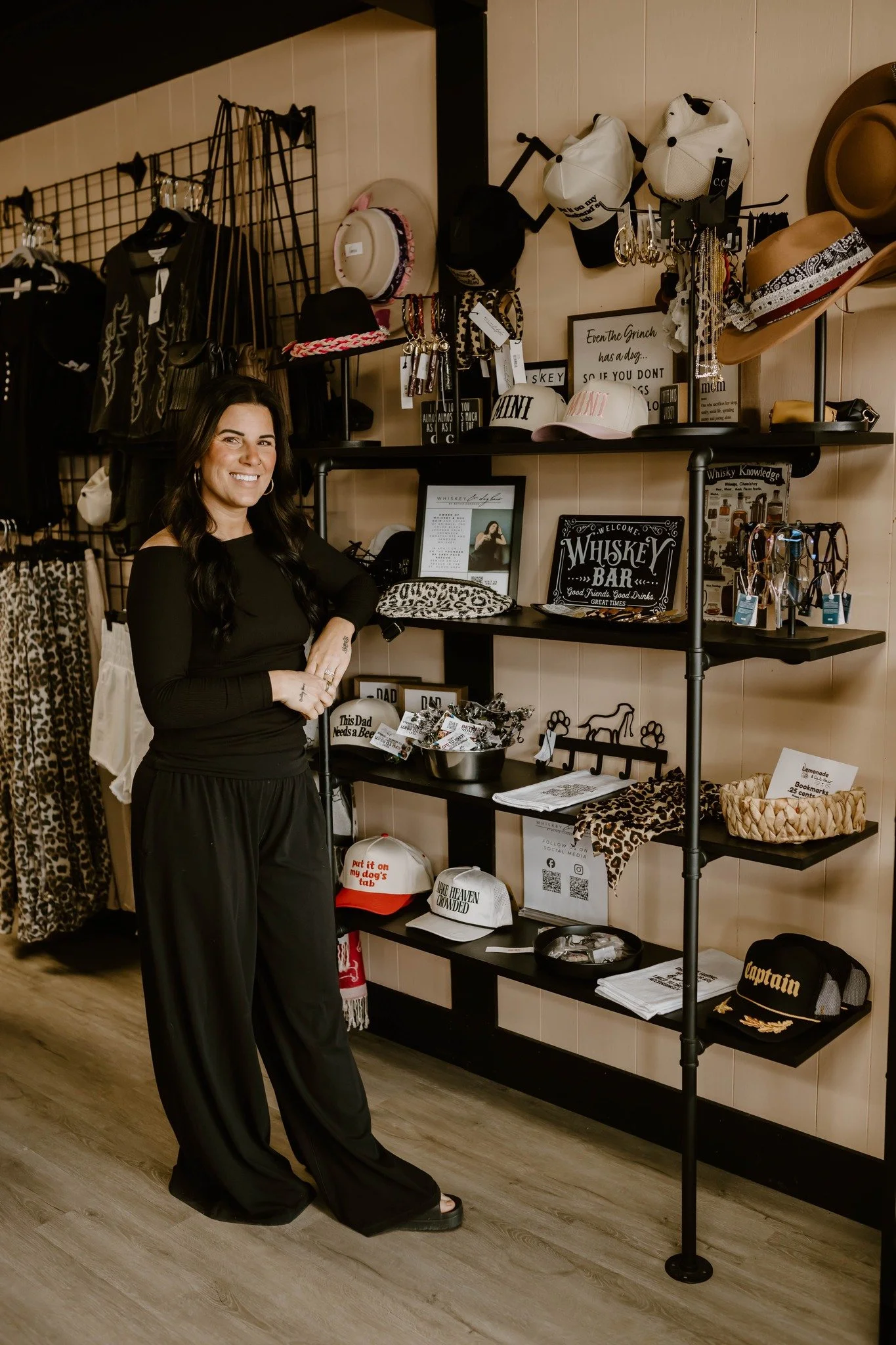 Today is my LAST day at Just Peachy Boutique and Gift  Rice! 🐾 What a bittersweet day. I'll be at the store from 10am - 2pm!

The day I launched Whiskey &amp; Dog Hair at Just Peachy Rice was the same day my dad unexpectedly passed away. Since then,