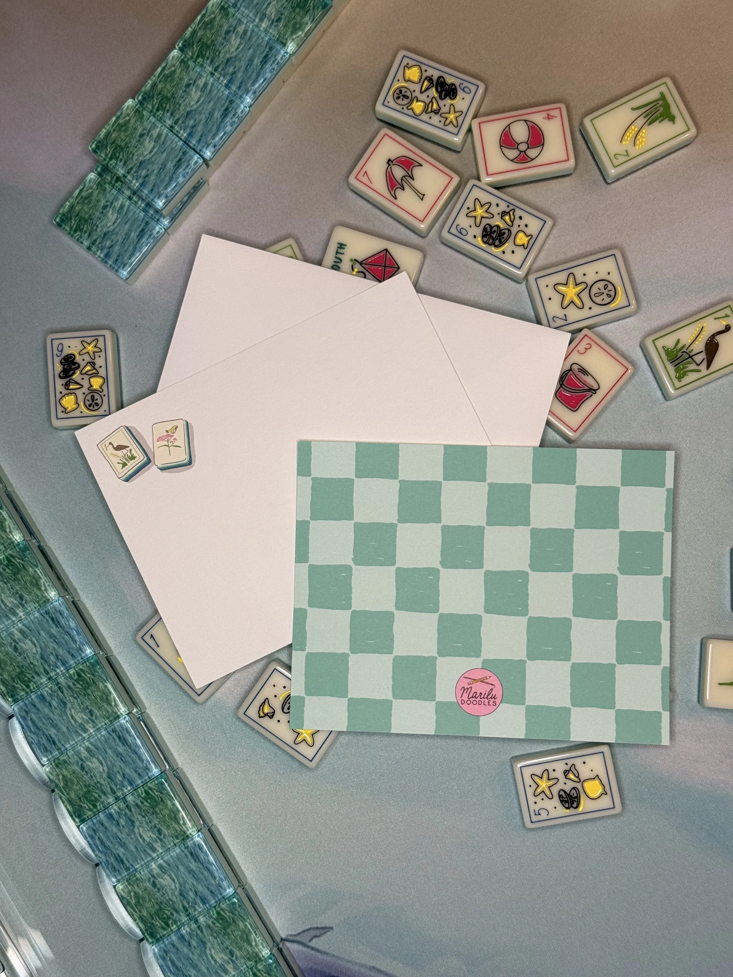 mahjong notecards