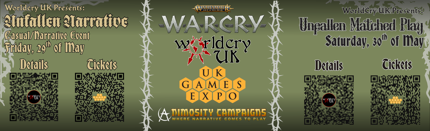 Unfallen Matched Play - UKGE 2026