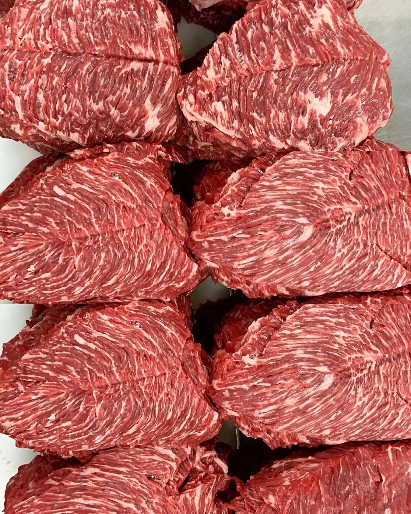 Prime ranchera. Perfectly portioned. Ready for your kitchen @finameats 
#primebeef #ranchera #meatsupplier #wholesalemeat #butchertoplate
