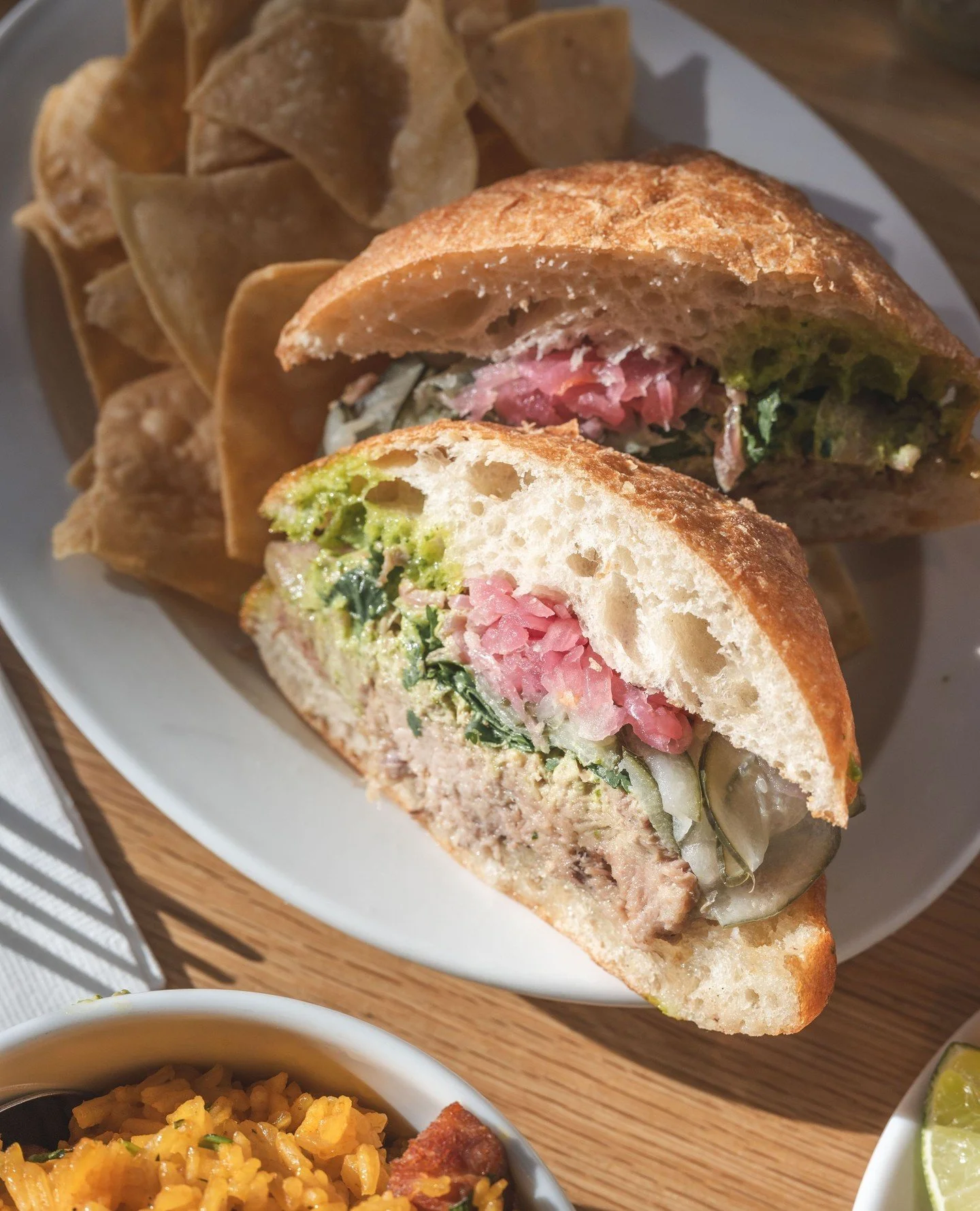The Pork Sandwich has been with us since the early years. Slow roasted Duroc pork shoulder, our signature Green Sauce, pickles, a solid ciabatta roll doing its job without fuss. If you&rsquo;ve had one, you already know why it stuck around. If you ha