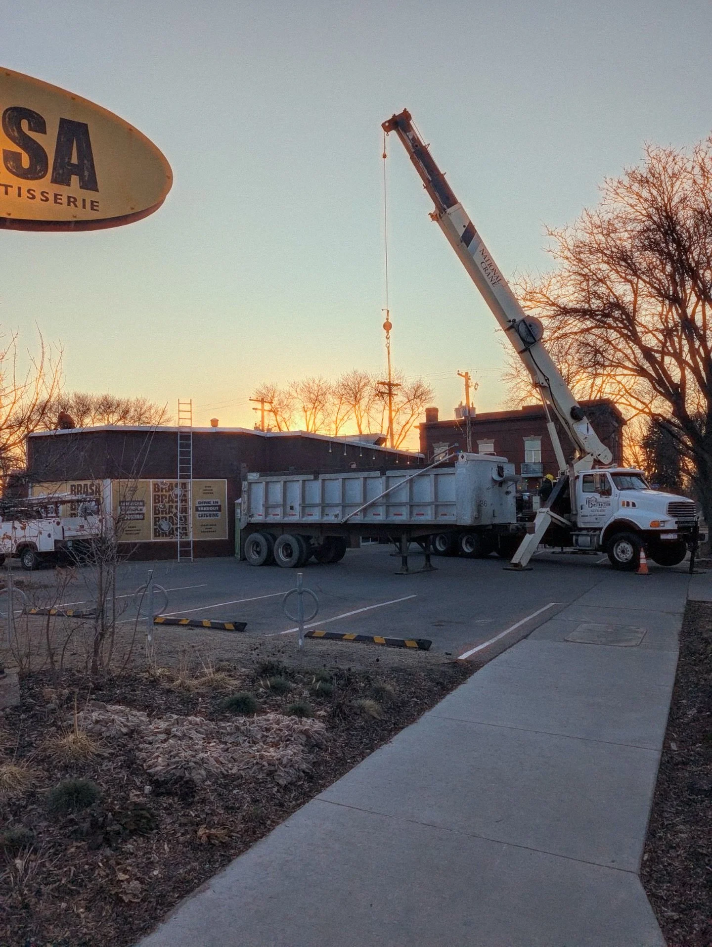 New roof day for BRASA NE! Our Northeast store will be closed starting today (Mon 3/30) thru Thursday 4/2. Pending progress, we are planning to reopen on Friday 4/3!

All other locations open! Stay tuned,

❤️ BRASA