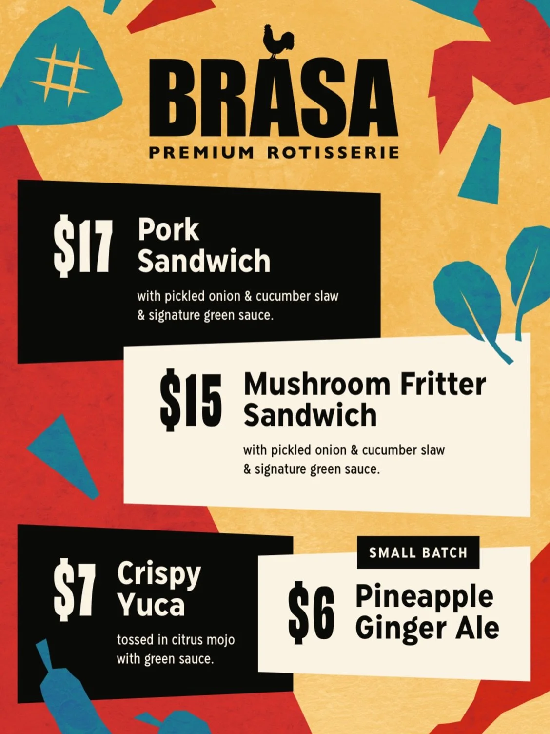 Join us this weekend @bauhausbrewlabs for this year&rsquo;s #LiquidZoo!

Serving our signature Roast Pork and Mushroom Fritter sandwiches, crispy yuca and Pineapple-Ginger Ale. Come make the most of this year&rsquo;s #artawhirl and join the festiviti