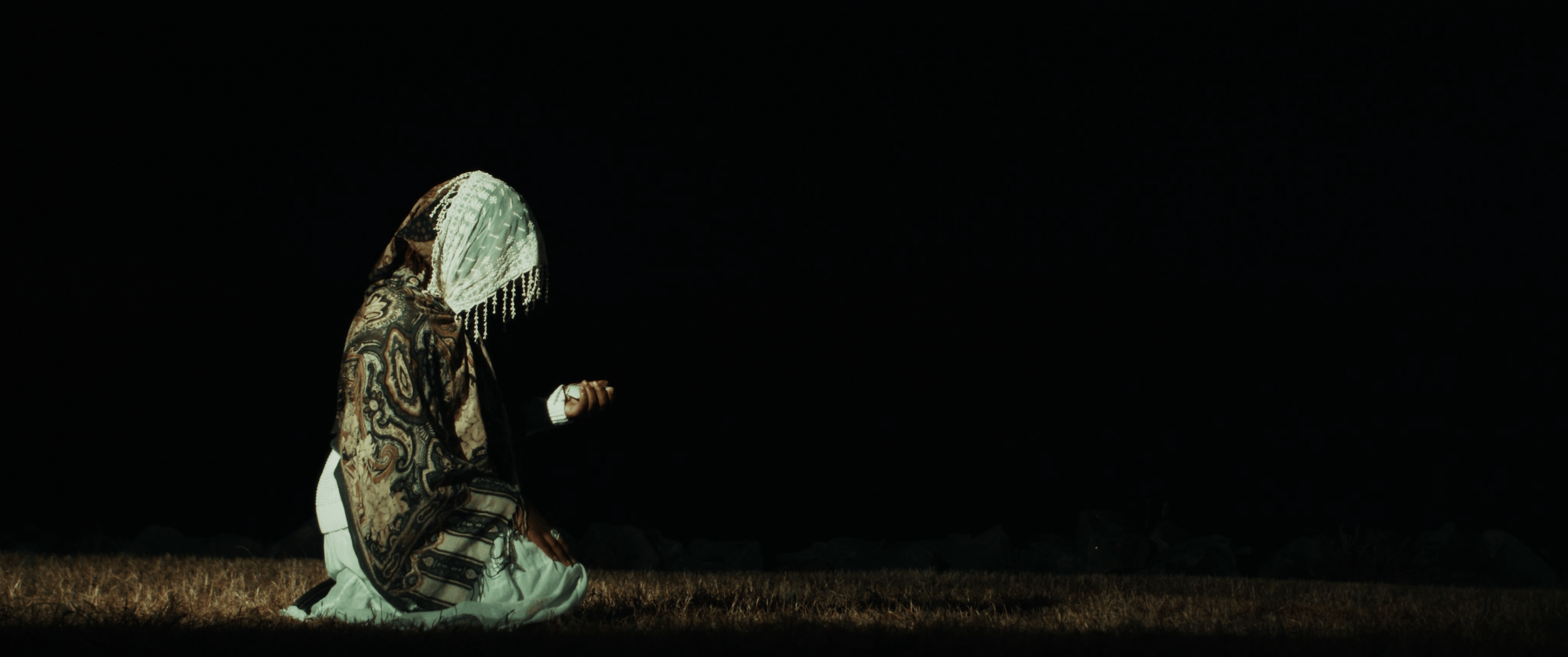 Dealer's Choice (2025) – Cinematography by Antoine Jackson Jr, Directed by Syd Jarczaszek & Joi Floyd. In Photo Juno Rose as The Dealer, In the Woods. Filmed for the 48 Hour Film Challenge