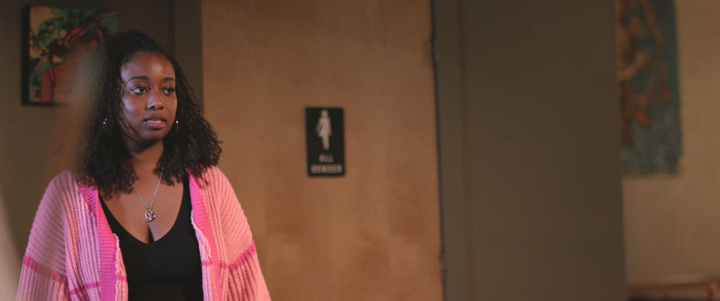 HEARD (2025) – Cinematography by Antoine Jackson Jr, Directed by Kareem Callaway. In Photo is Maya Simone as Sabrina.