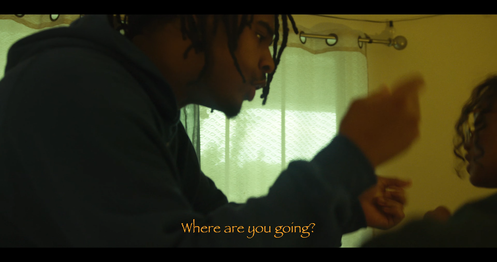 never doing that again. (2024) – Cinematography by Antoine Jackson Jr, Directed by Praise Mcnealy. In photo is Praise Mcnealy & Jadelice Cosme
