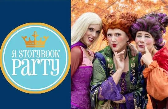 The Sanderson Sisters from A Storybook Party 