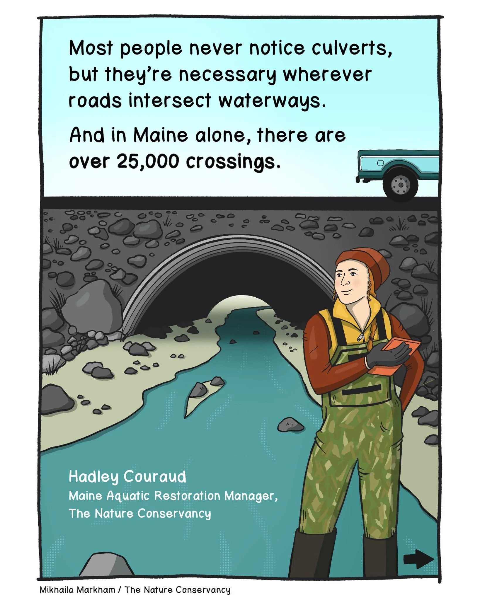 Culverts aren&rsquo;t flashy &mdash; but they keep our roads open, communities safe, and fish and wildlife habitat protected. This session, we'll take up my bill to invest in the infrastructure Maine depends on every day. 🌊🚧

Thank you to The Natur