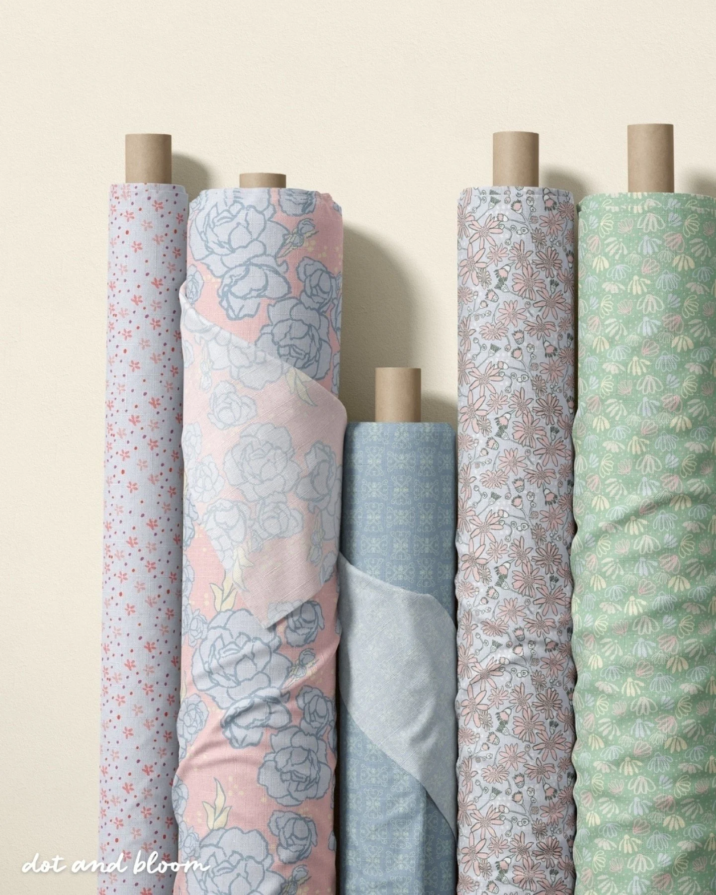 These upload limits on Spoonflower are killing me 😆 Very excited to share that my collection, Nina Ballerina, is finally available on Spoonflower in lots of fun colors! 

🔗 Shop using the link in my bio. Also available for licensing! DM or reach ou