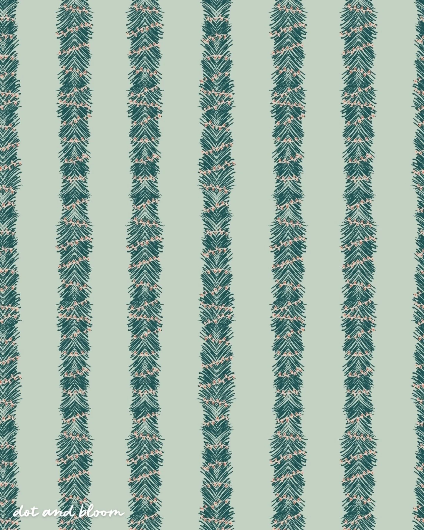 &rsquo;Tis the season for all things festive 🎄

⁘ ⁘ ⁘ ⁘ ⁘ ⁘ ⁘ ⁘ ⁘

This holiday pattern was created for the Yuletide Cheer art call. Thank you for the wonderful opportunity @afreshbunch @bonniechristine 💚

Art Licensing | Holiday Pattern |  Festive