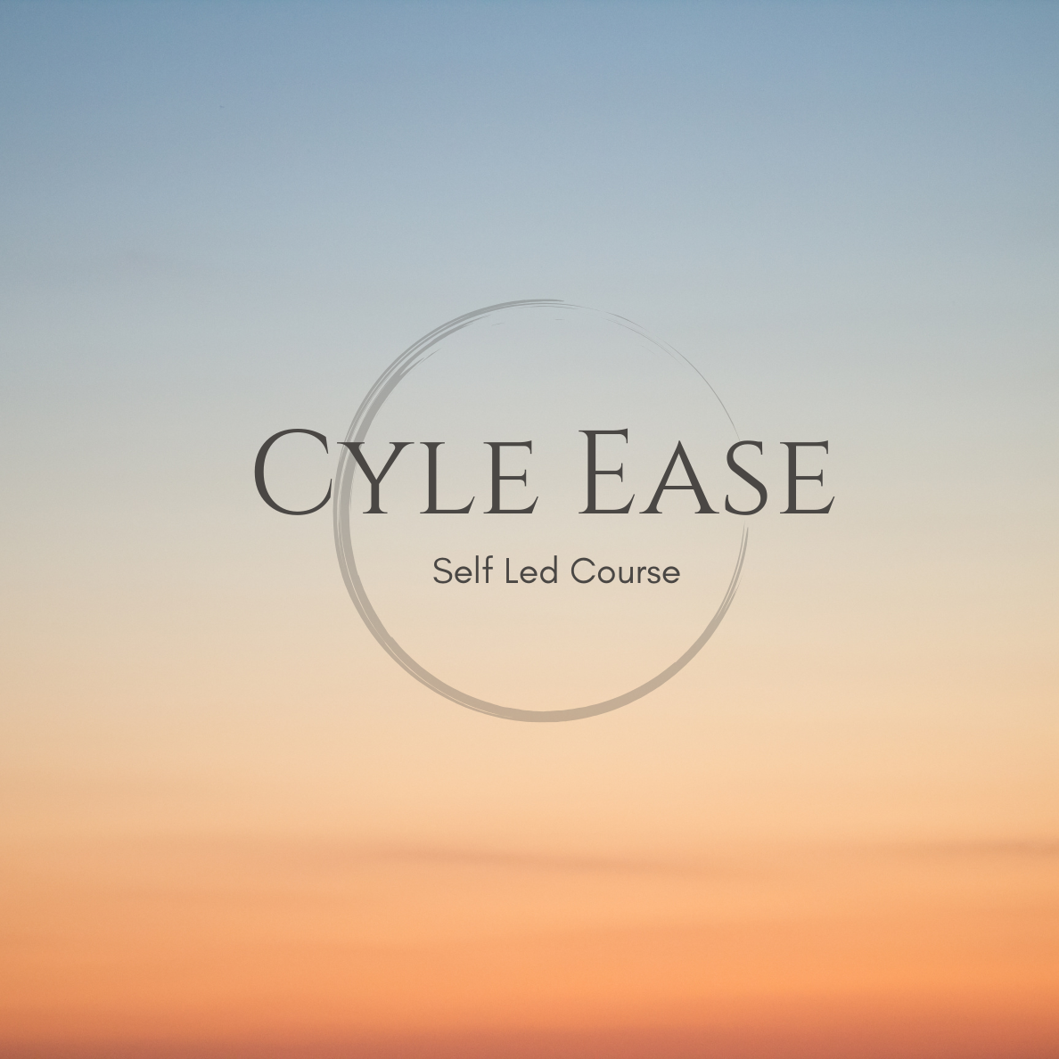 Cycle Ease- Self Led Course