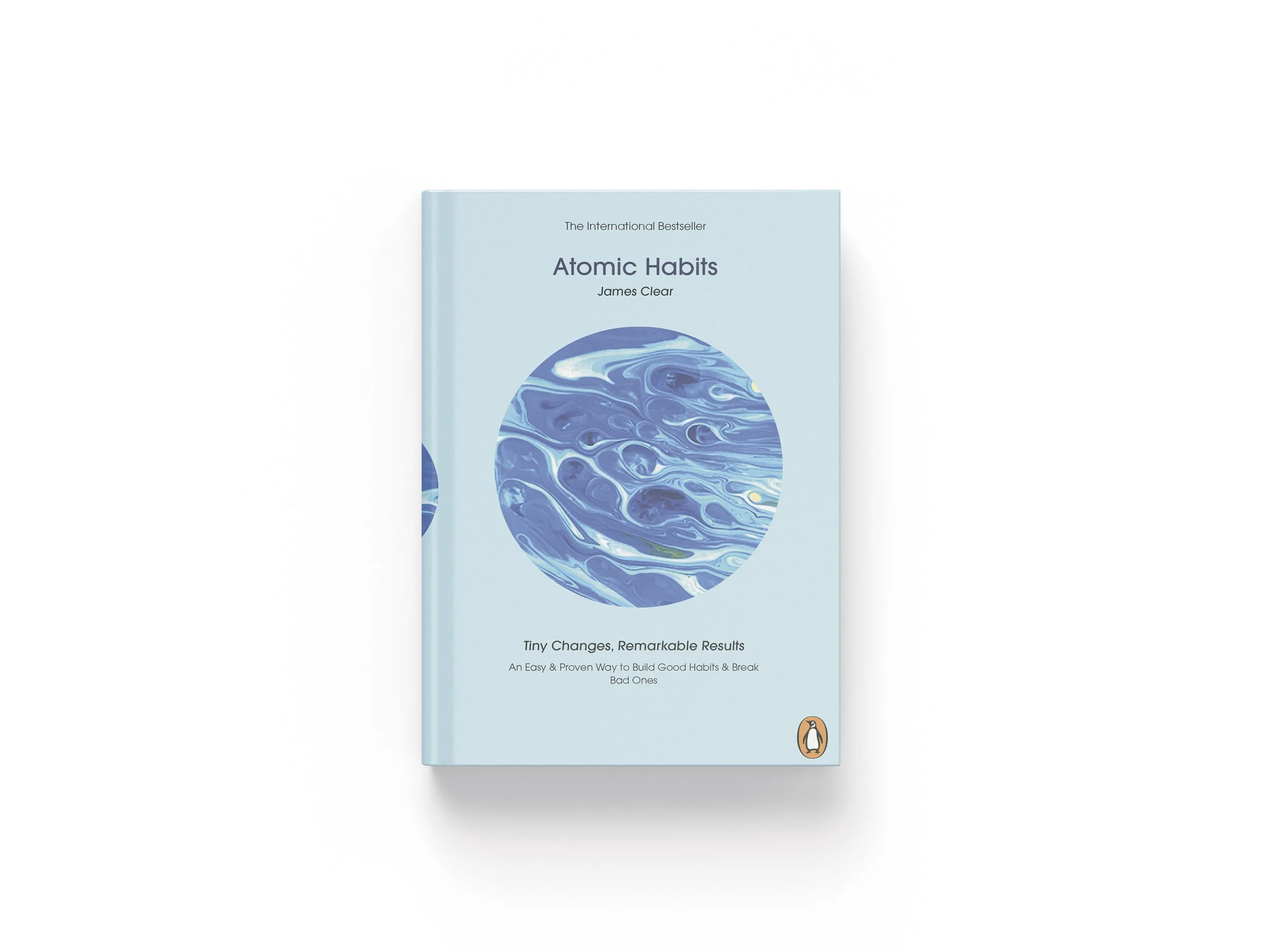 Penguin Book Cover Awards 2024 – Atomic Habits, by James Clear.