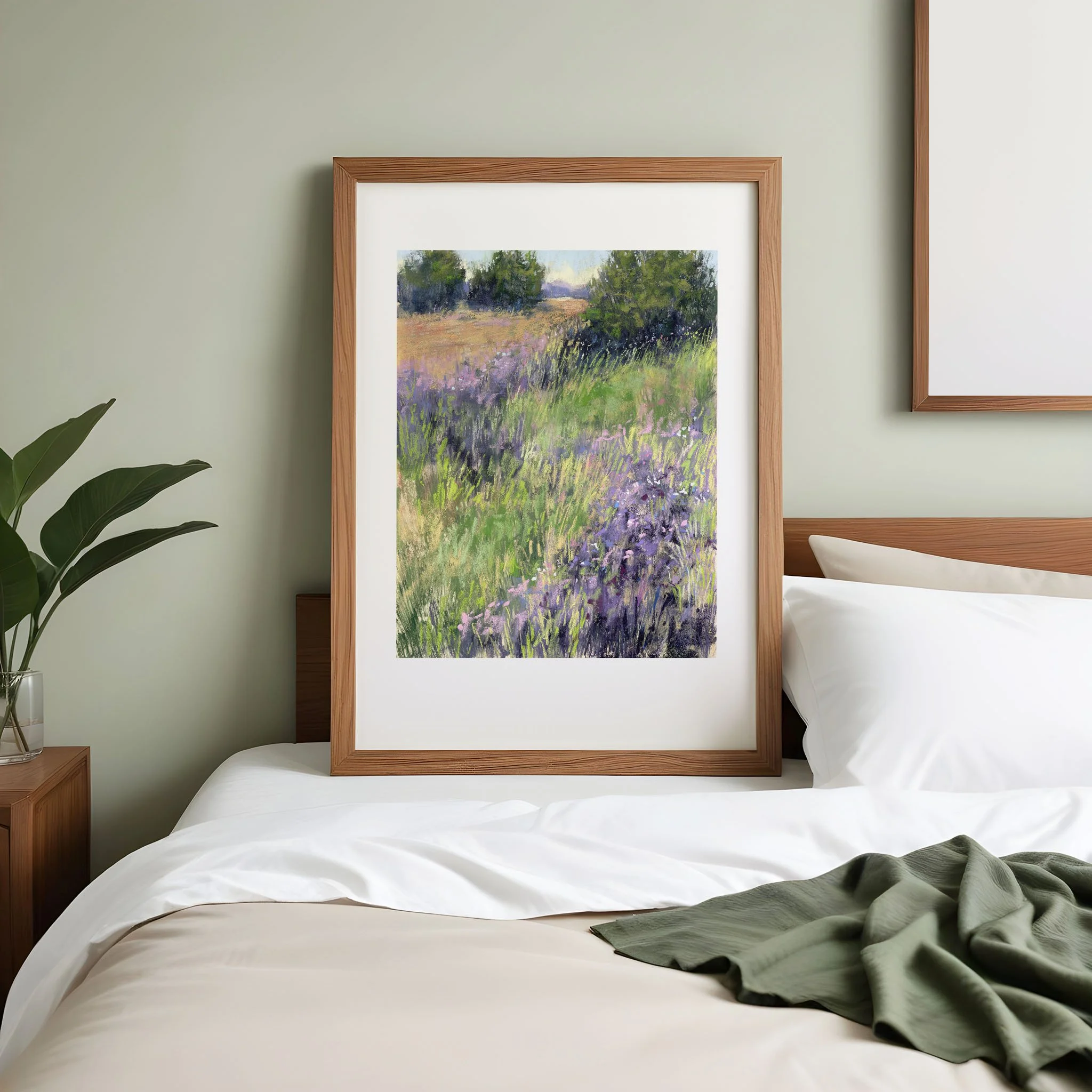 Lavender Meadow | 11"x14" Soft Pastel Original