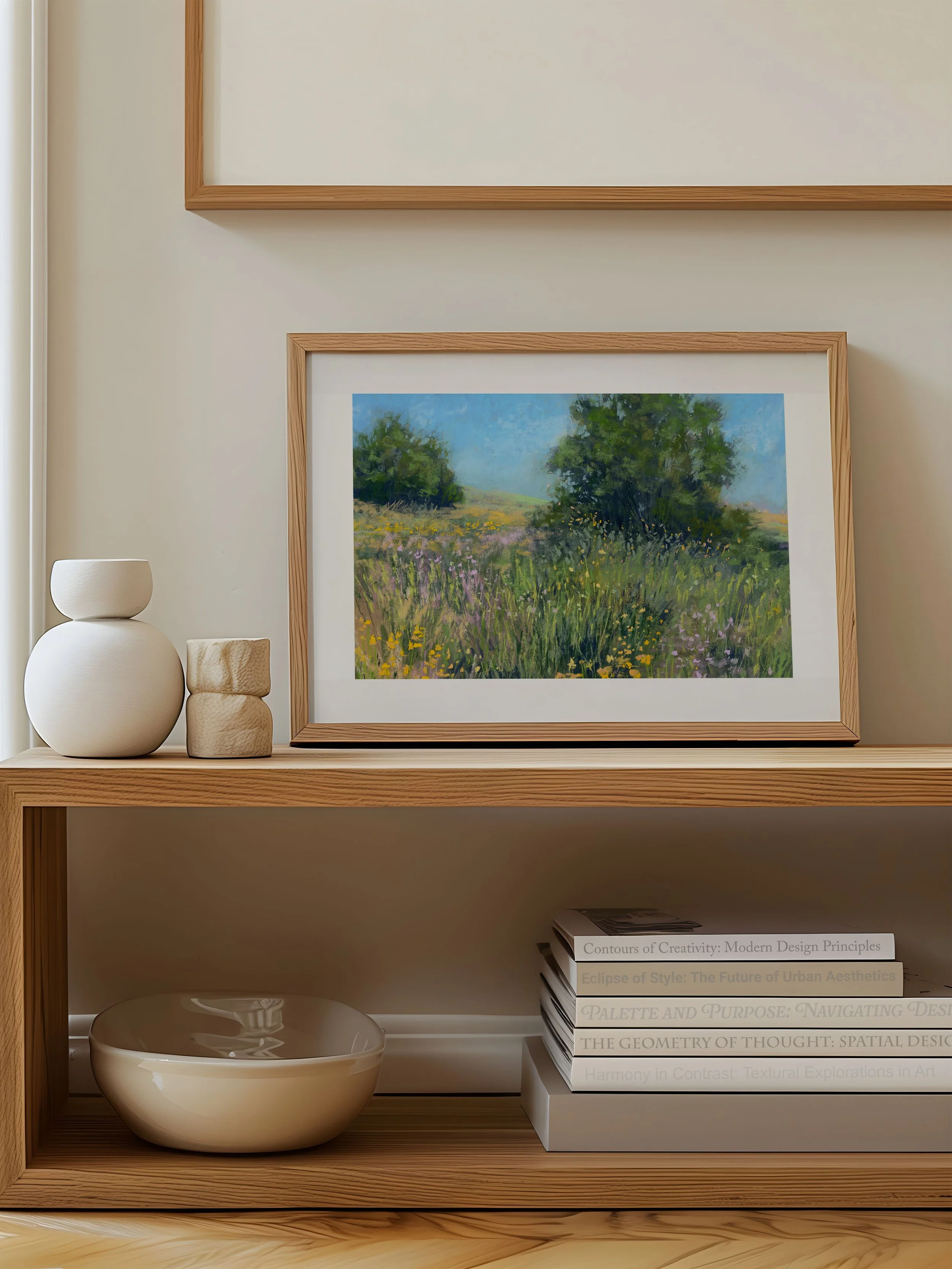 Shell Ridge | 11"x14" Original Soft Pastel