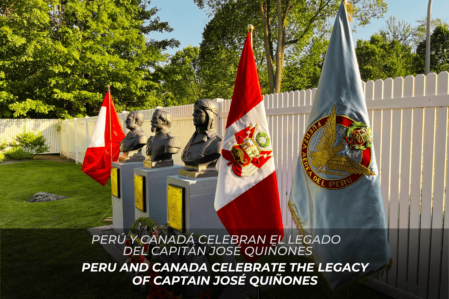 Perú y Canadá Celebran el Legado del Capitán José Quiñones