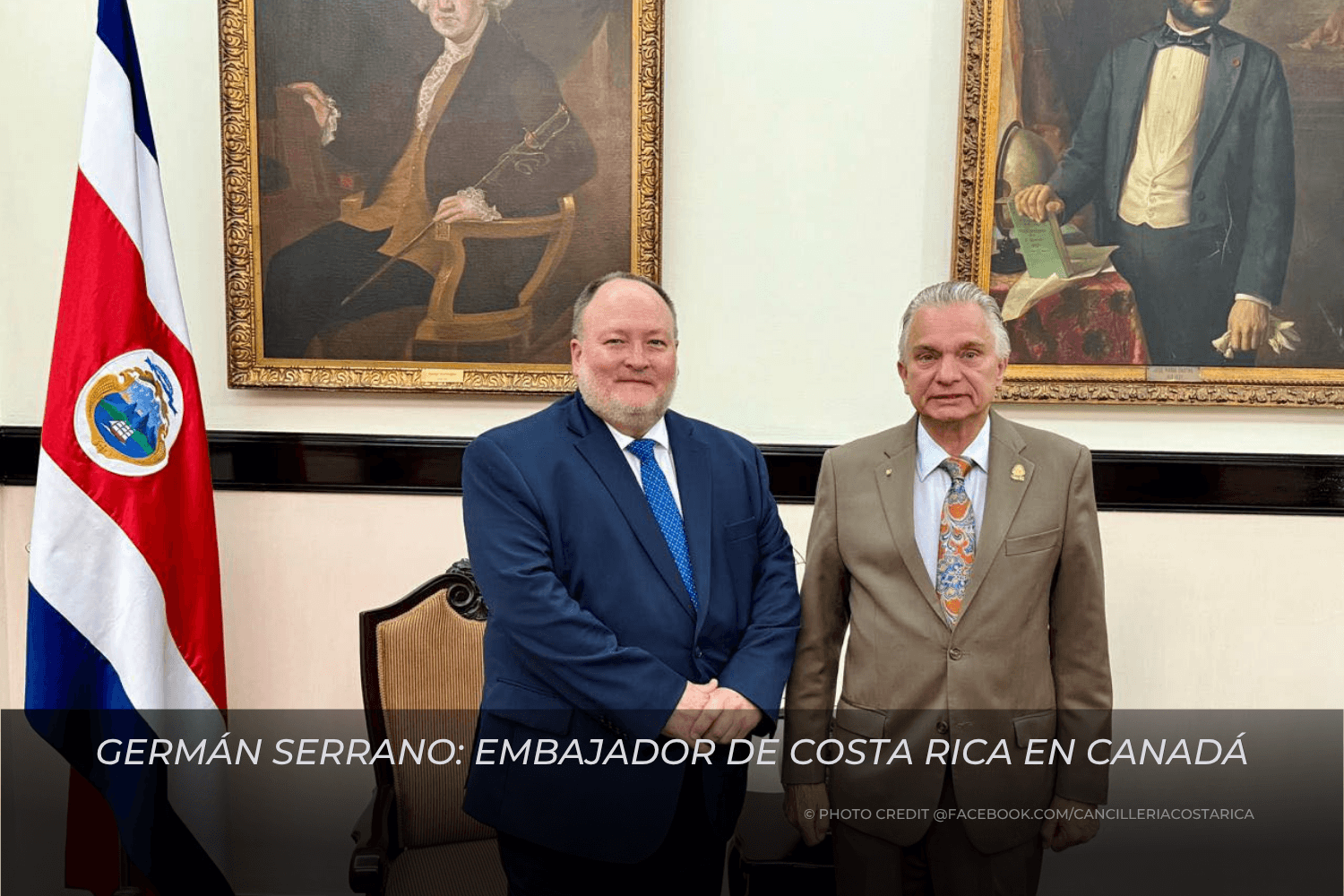 Germán Serrano: Embajador de Costa Rica en Canadá