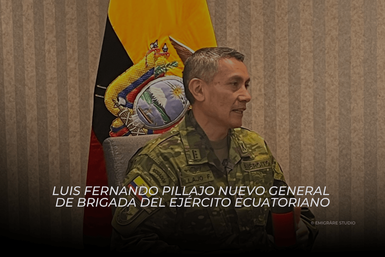 Luis Fernando Pillajo: Nuevo General de Brigada del Ejército Ecuatoriano