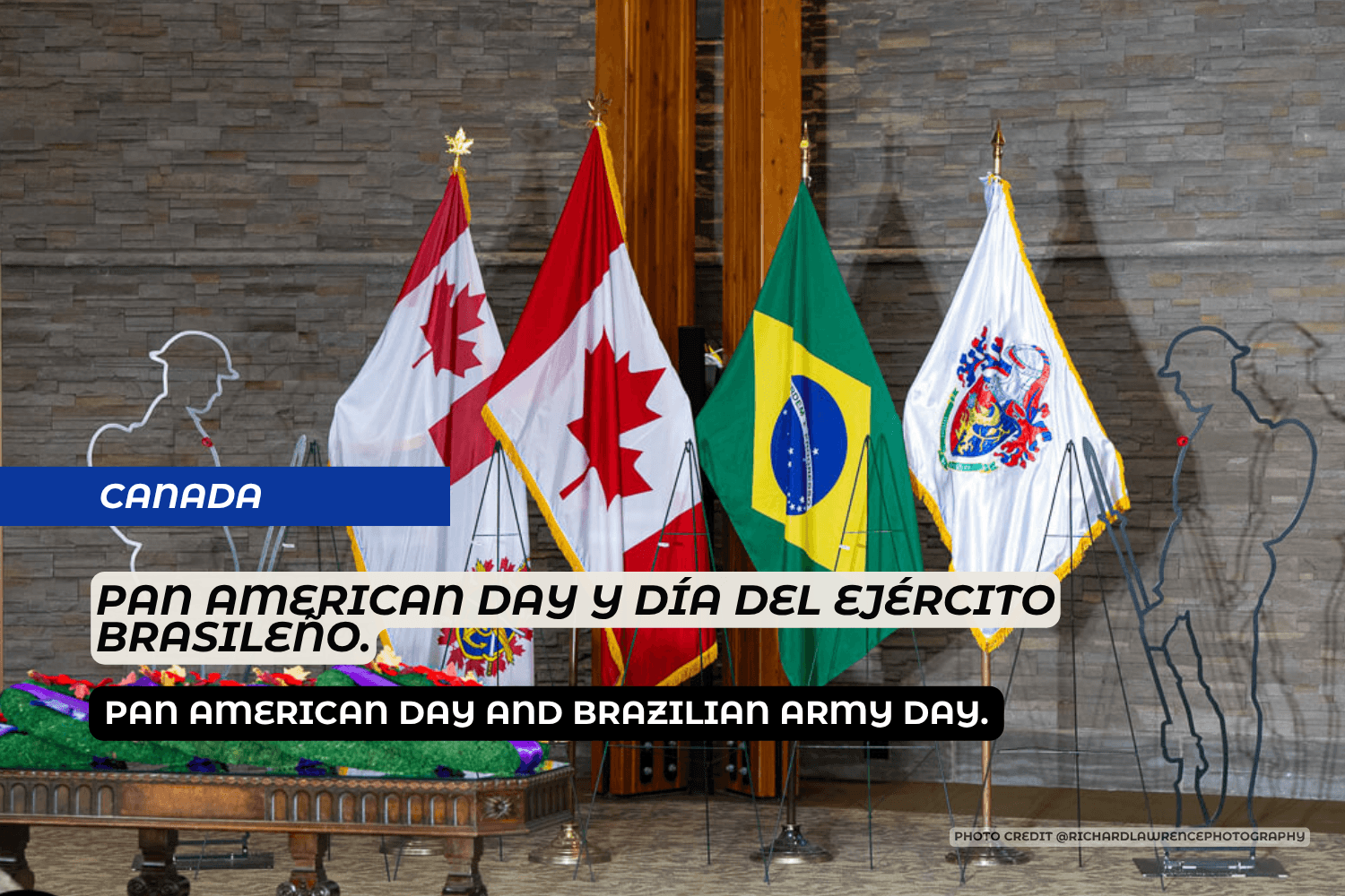 Pan American Day y Día del Ejército Brasileño.