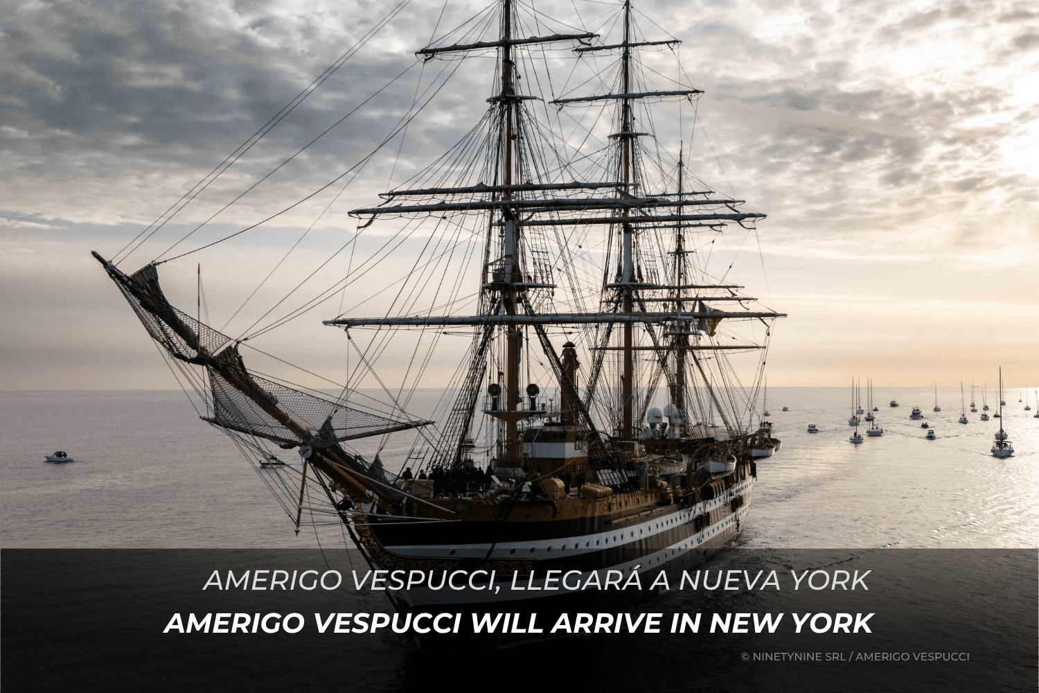 Amerigo Vespucci, llegará a Nueva York